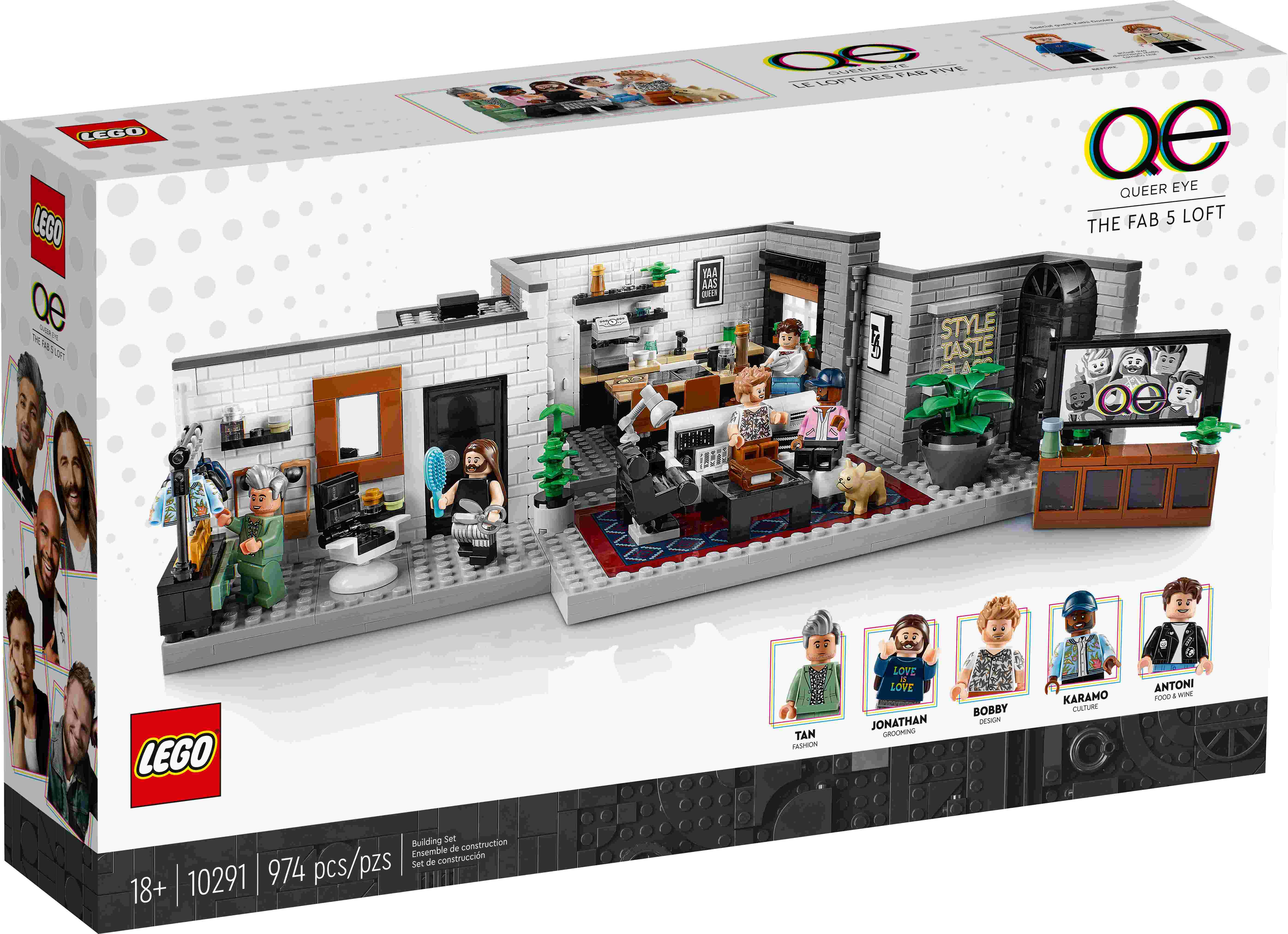 LEGO 10291 Creator Queer Eye Loft