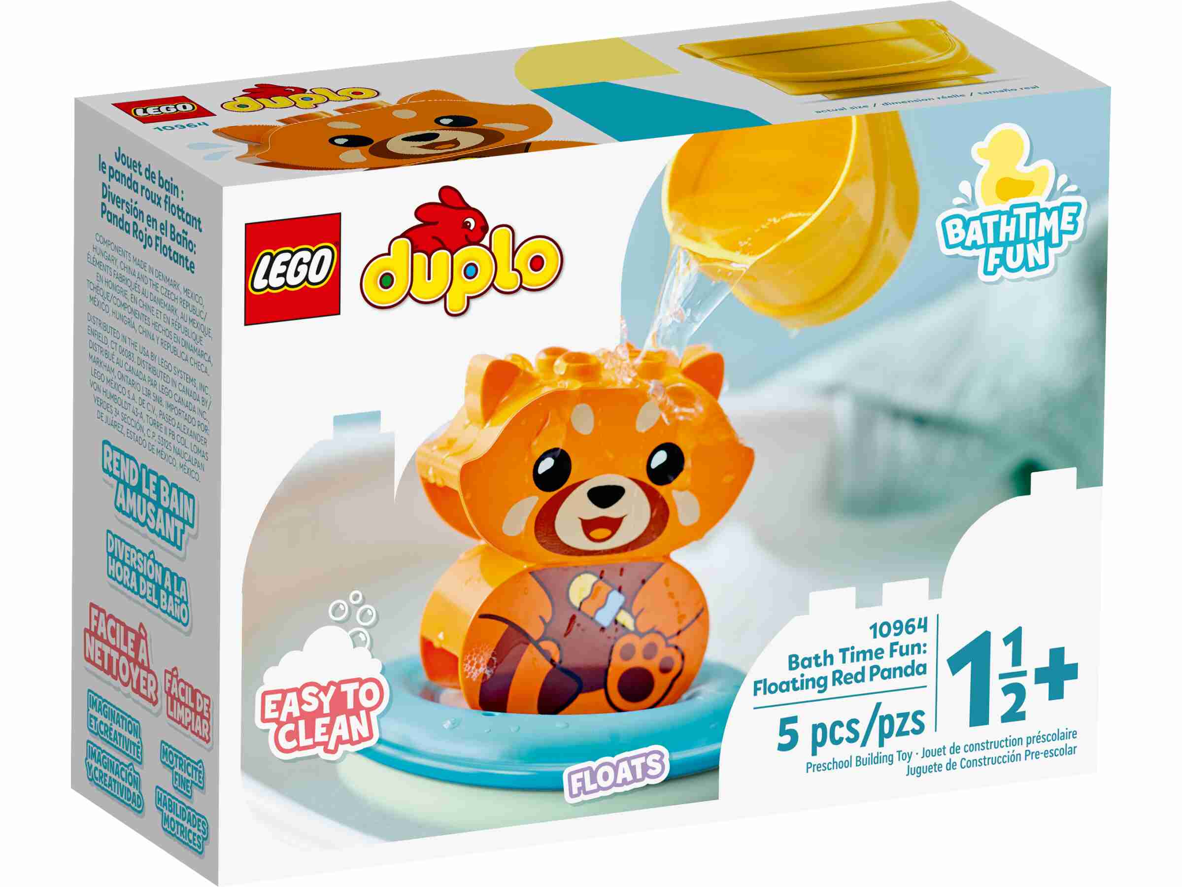 LEGO 10964 DUPLO My First Badewannenspaß: Schwimmender Panda