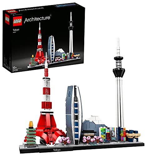 LEGO 21051 Architecture Tokio, Skyline-Kollektion, detailgetreue Modelle