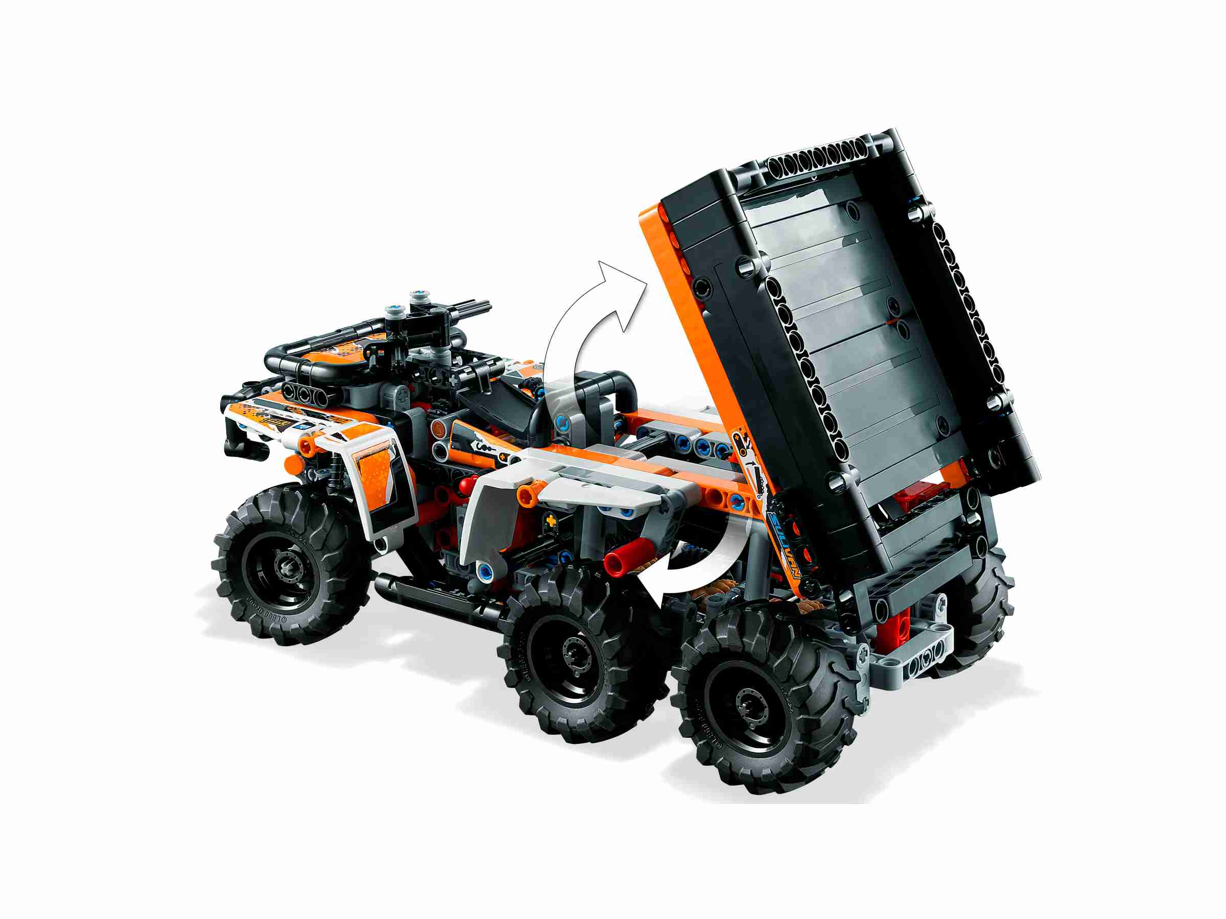 LEGO 42139 Technic Geländefahrzeug, 6 Räder, Spielzeug-Kettensäge