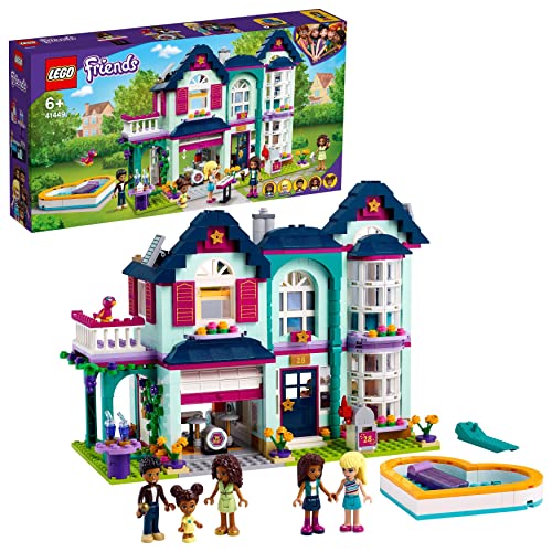 LEGO Friends 41753 - La Crêperie, Jouet Créatif pour Filles et Garçons Dès 6  Ans avec Mini-Poupées Paisley et Luna plus Figurine Lapin pas cher 