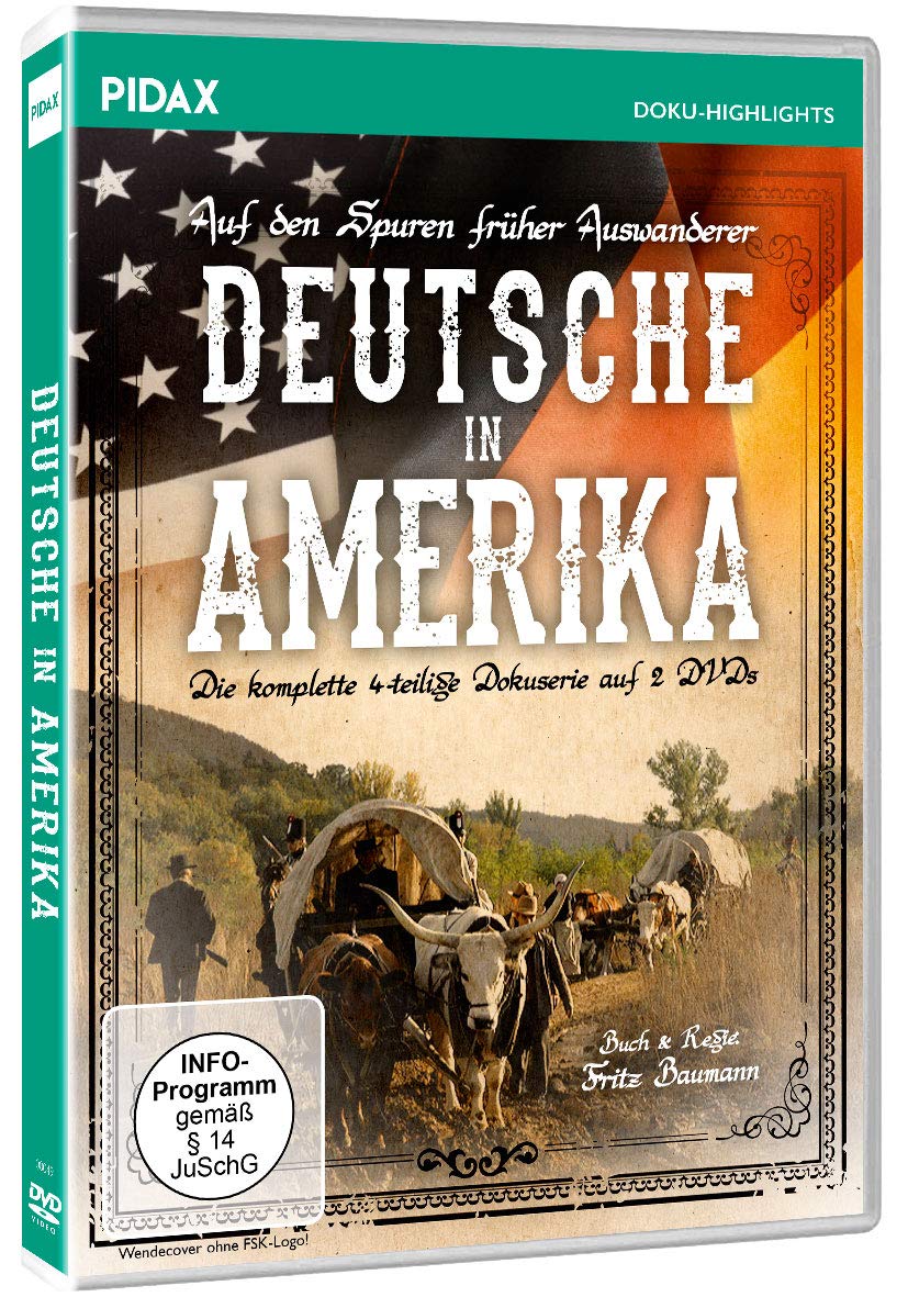 Deutsche in Amerika, Die komplette 4-teilige Doku [DVD]