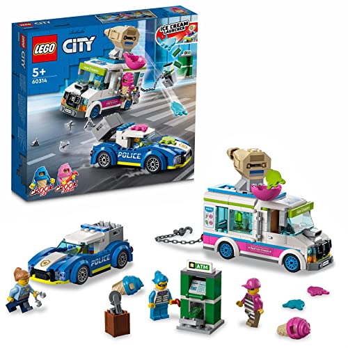 LEGO 60314 City Eiswagen-Verfolgungsjagd, Polizeiverfolgung, Eiskanone