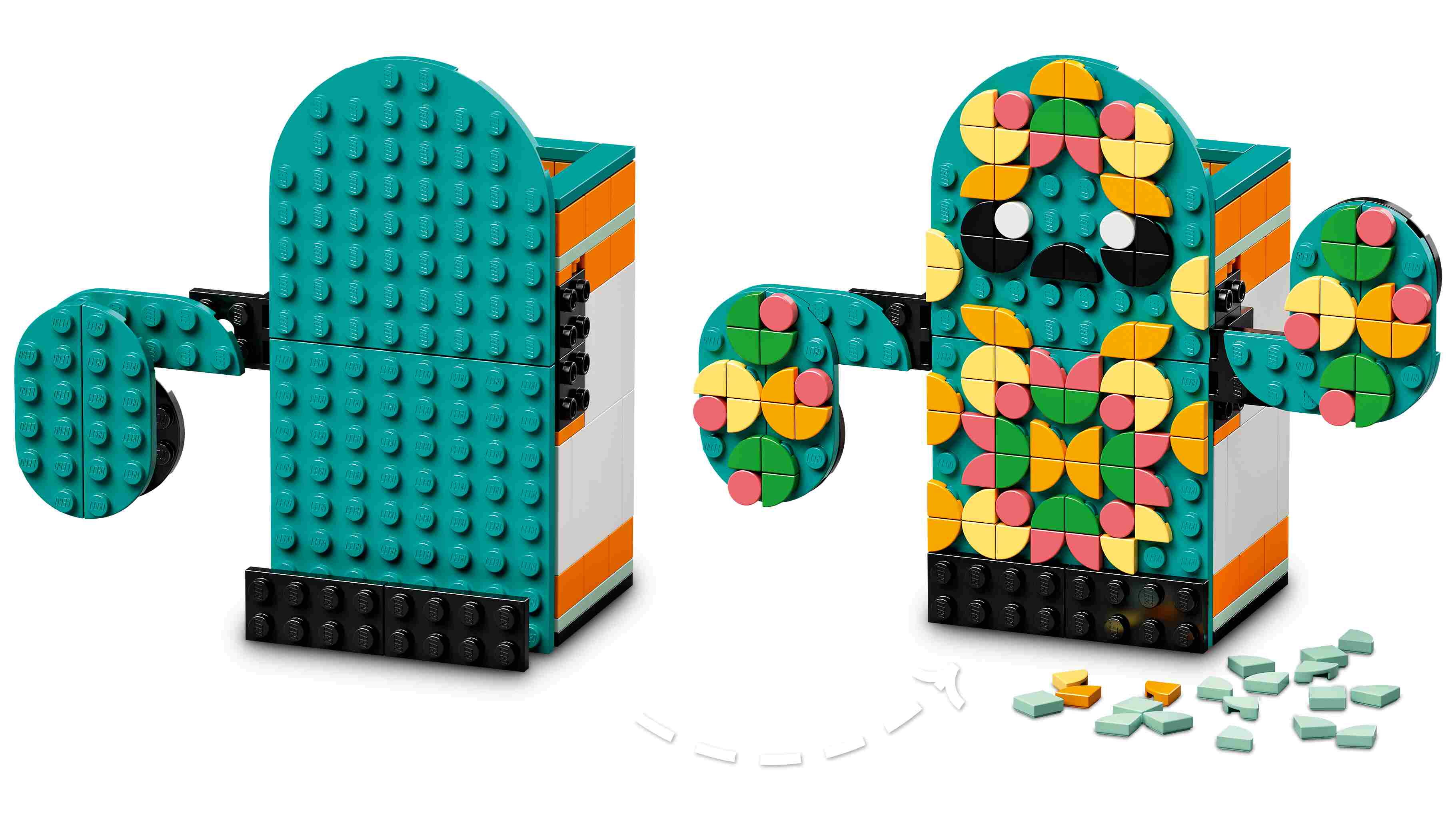 LEGO 41937 DOTS Kreativset Sommerspaß Bastelset, zum Basteln von Armband