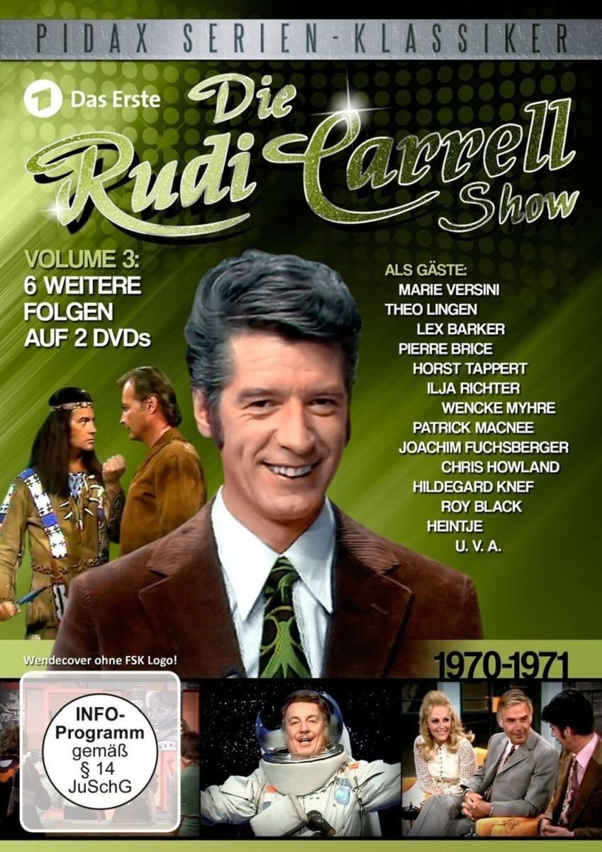 Die Rudi Carrell Show - Volume 3, 6 Folgen 1970-1971