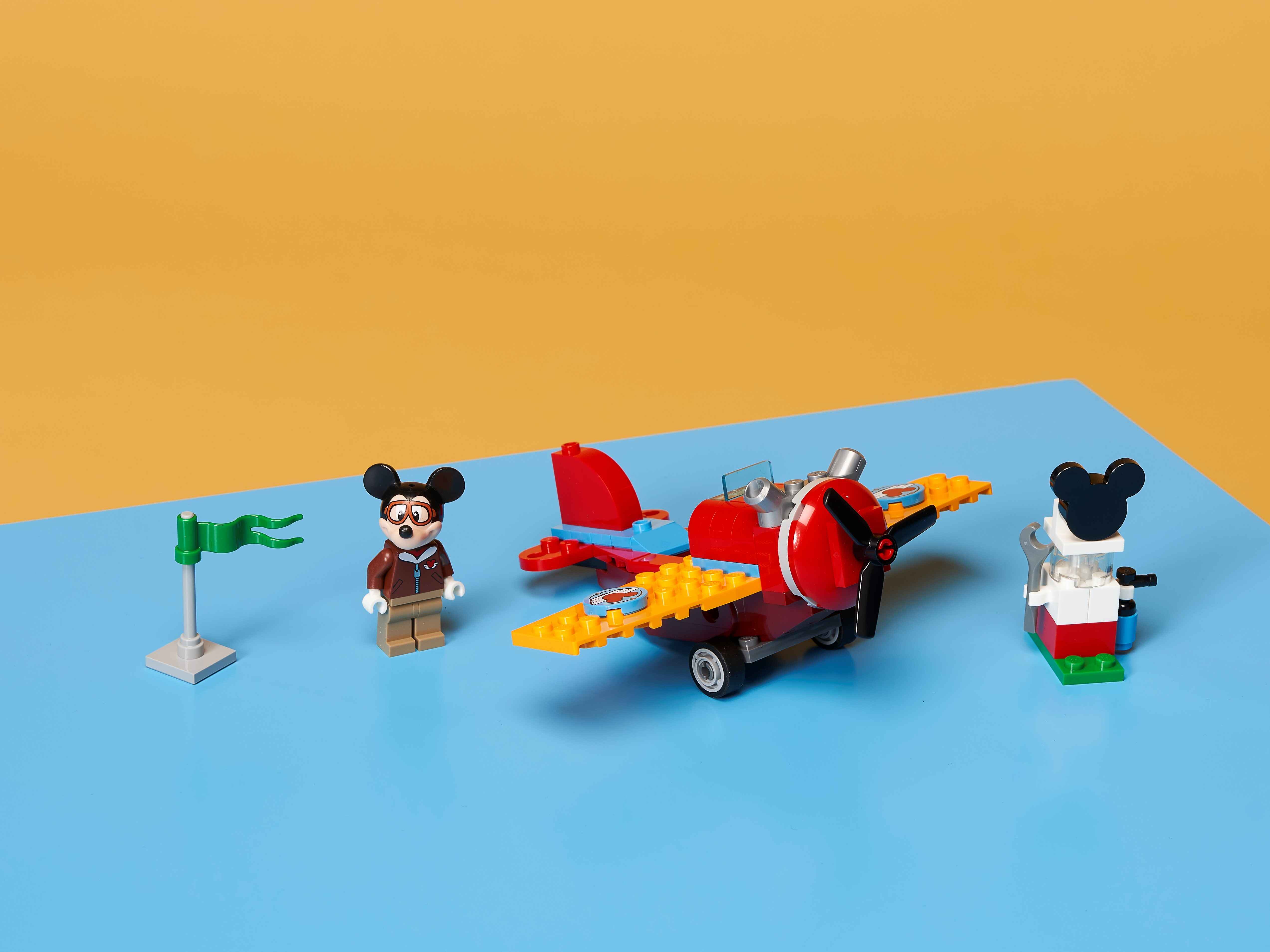 LEGO 10772 Mickey and Friends Mickys Propellerflugzeug, Micky Maus Flugzeug