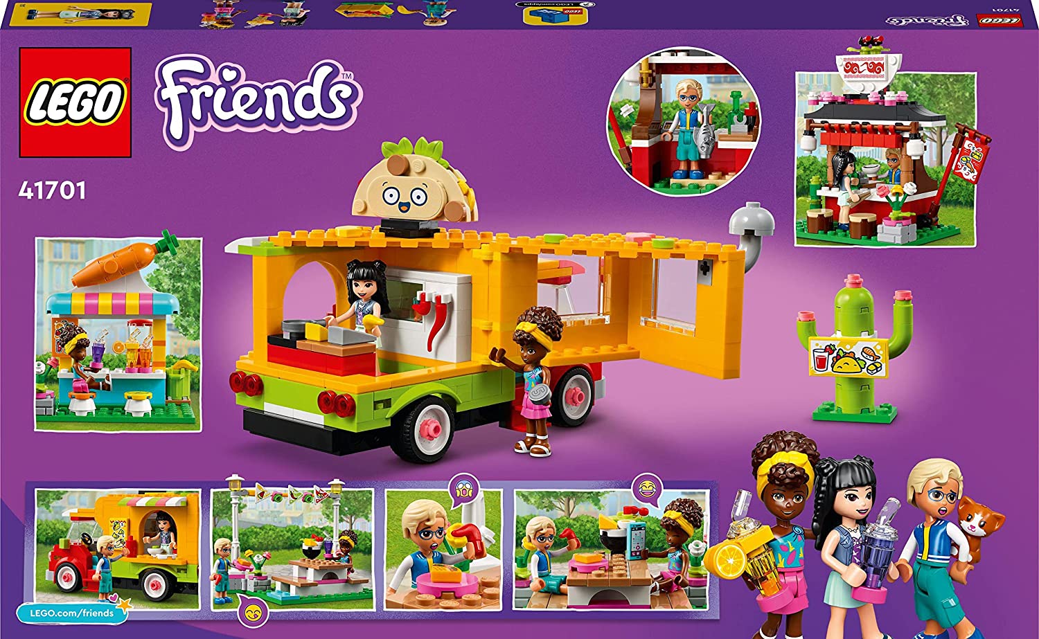 LEGO 41701 Friends - Streetfood-Markt