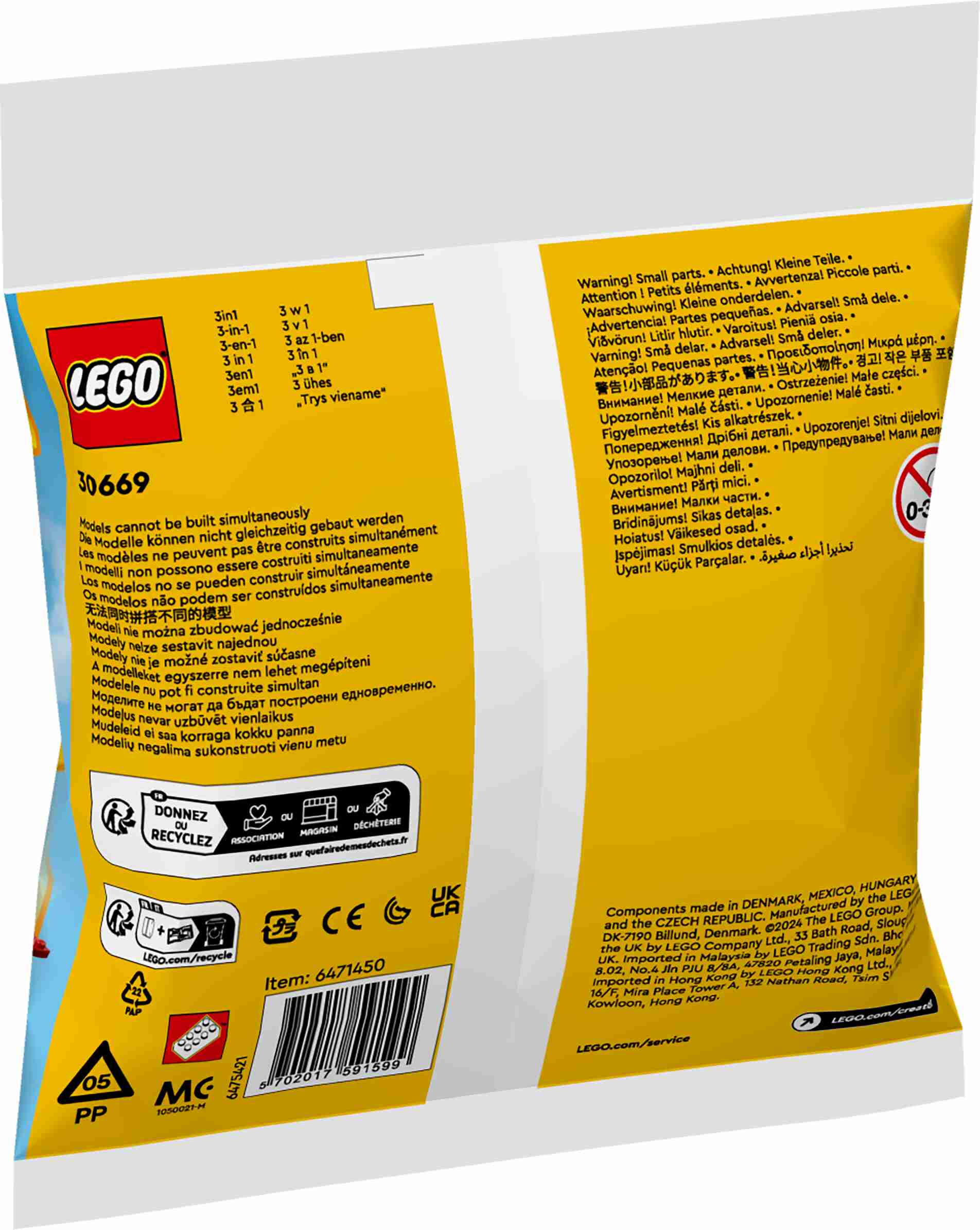 LEGO 30669 Creator Legendärer roter Flieger