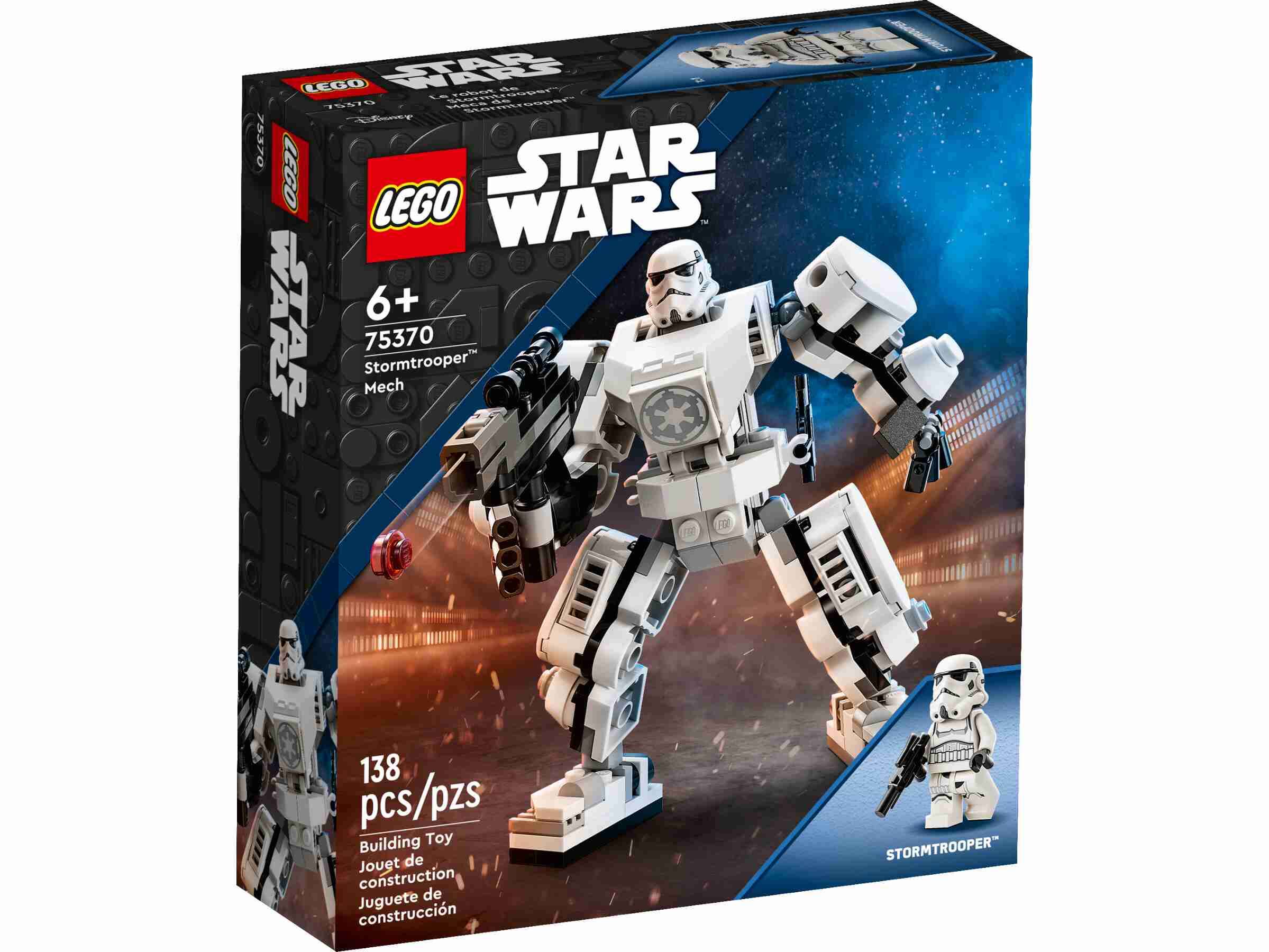 LEGO 75370 Star Wars Sturmtruppler Mech, Sturmtruppler-Minifigur