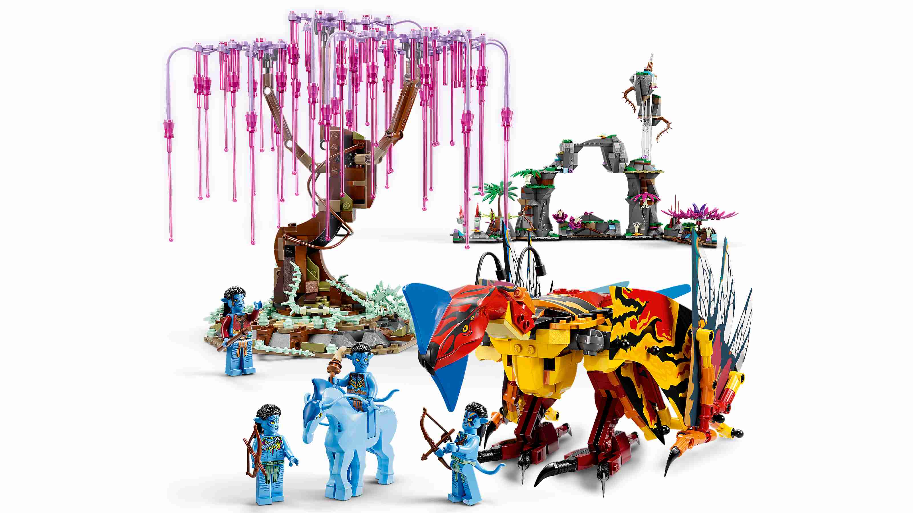 LEGO 75574 Avatar Toruk Makto und der Baum der Seelen mit 4 Minifiguren