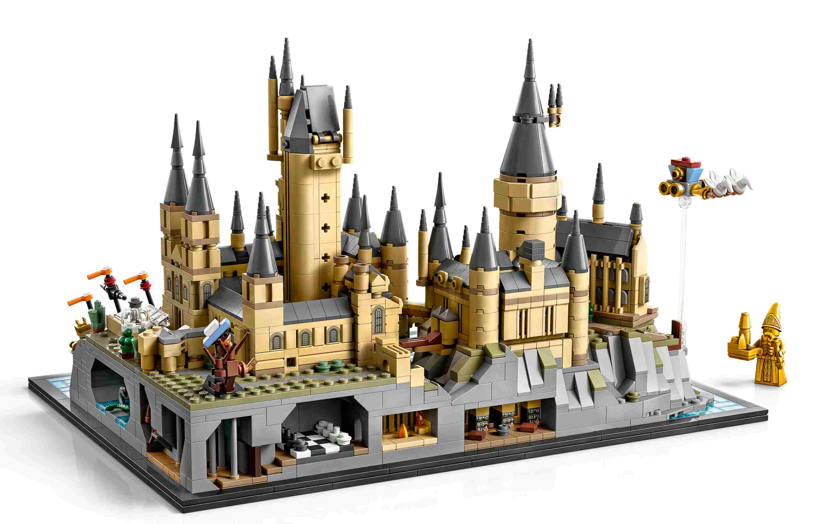 LEGO 76419 Harry Potter Schloss Hogwarts mit Schlossgelände, Maßstabsgetreu