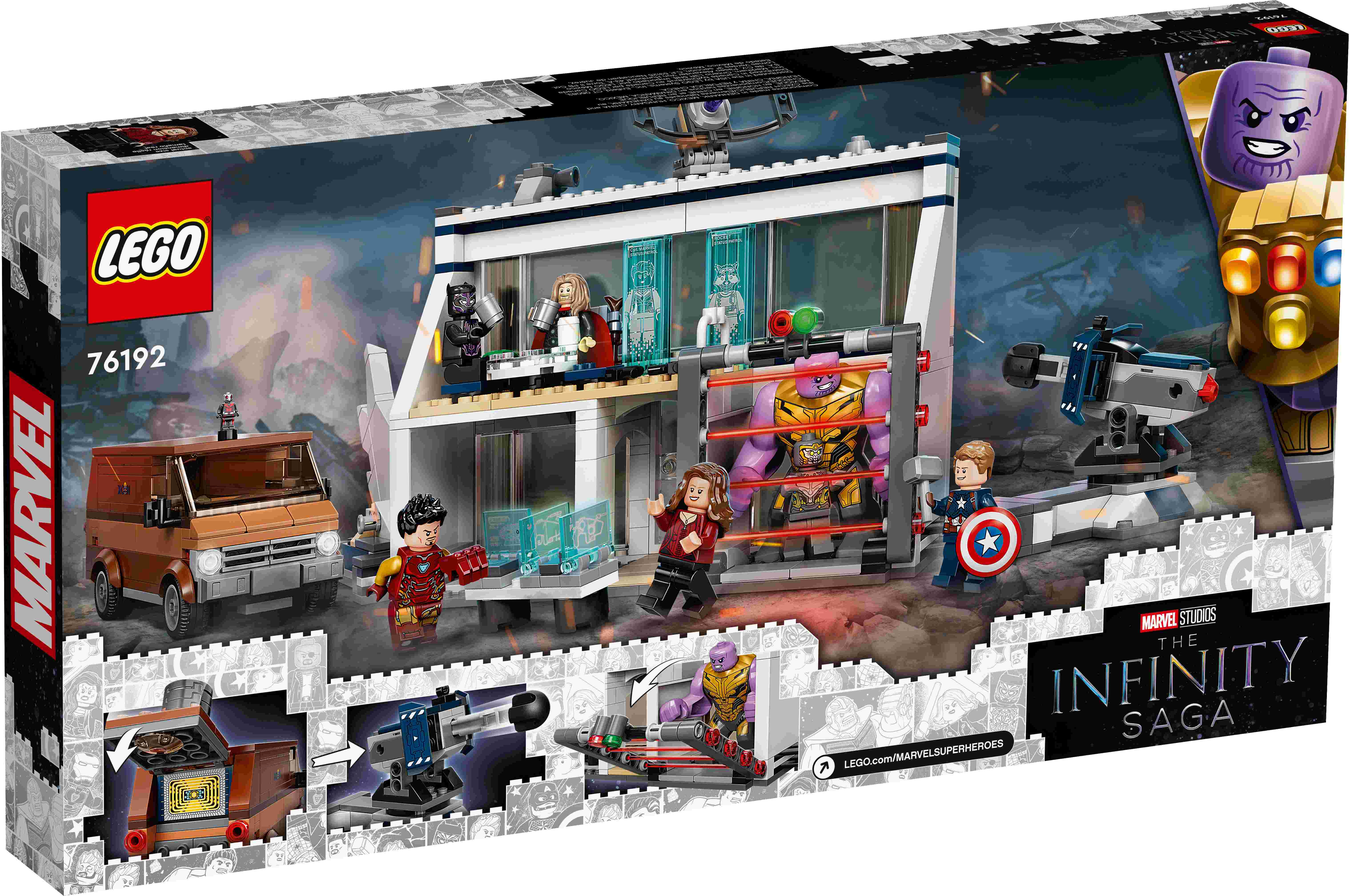 LEGO 76192 Marvel Super Heroes Avengers: Endgame - Letztes Duell