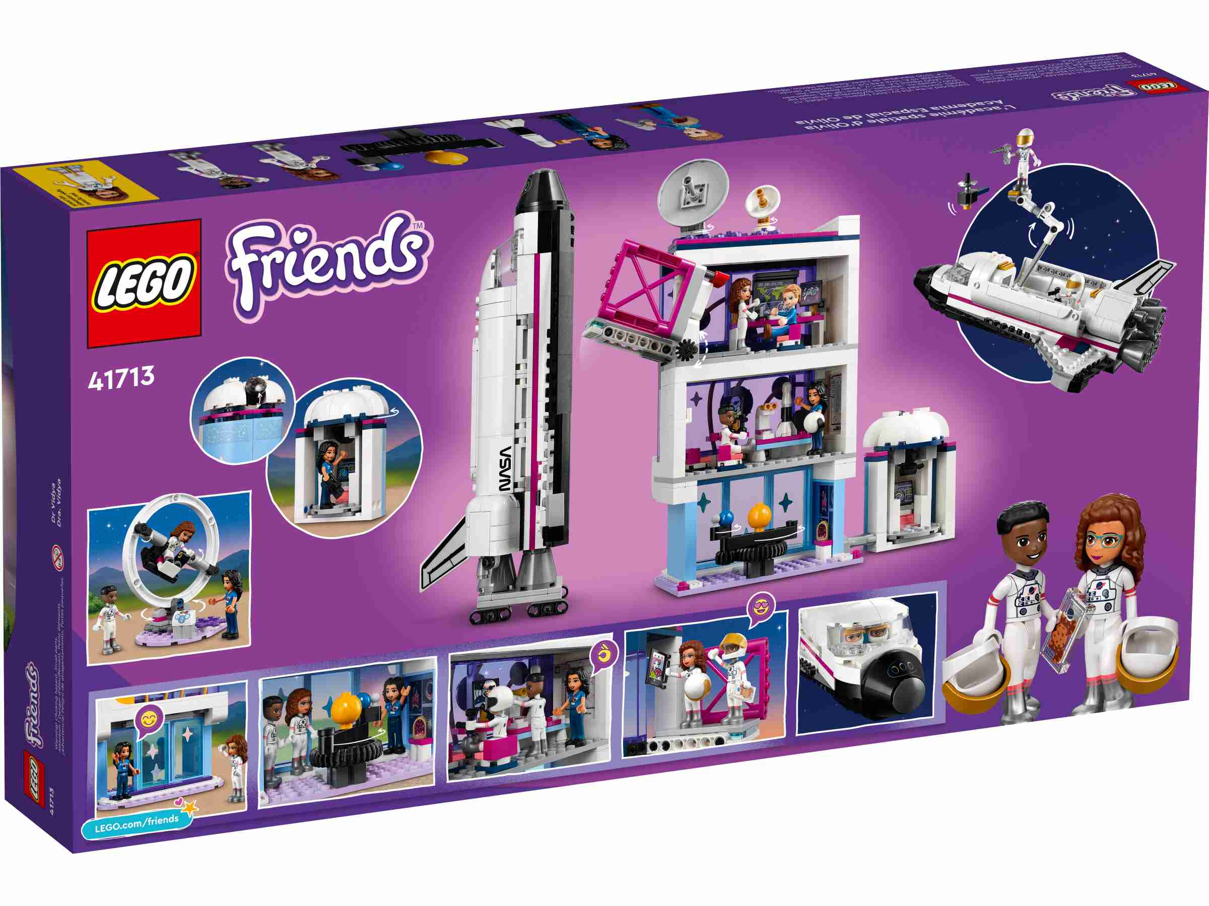 LEGO 41713 Friends Olivias Raumfahrt-Akademie