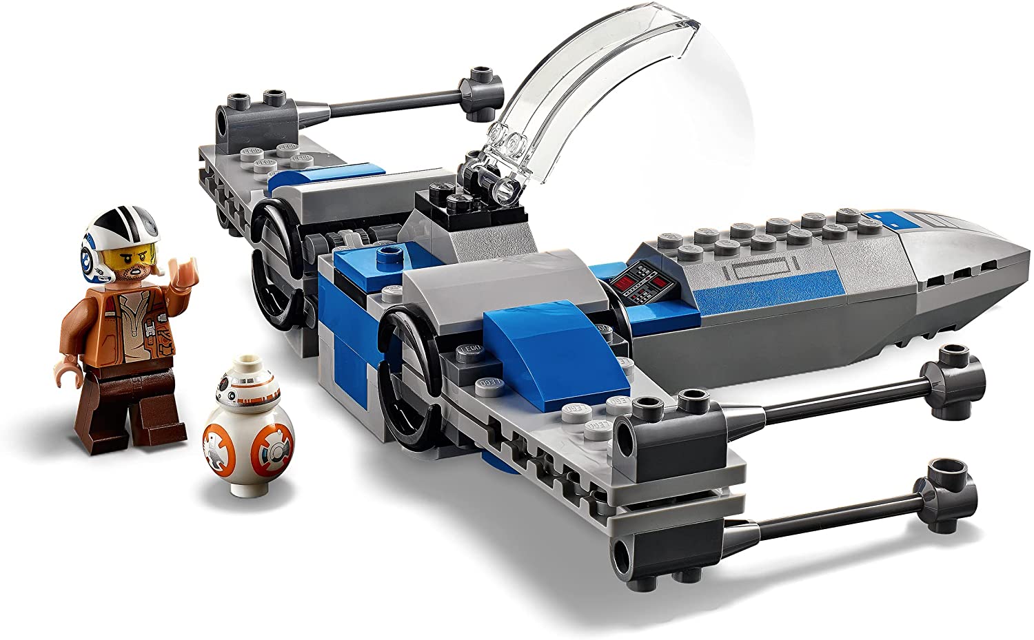 LEGO 75297 Star Wars Resistance X-Wing, Poe Dameron und Droidenfigur BB-8