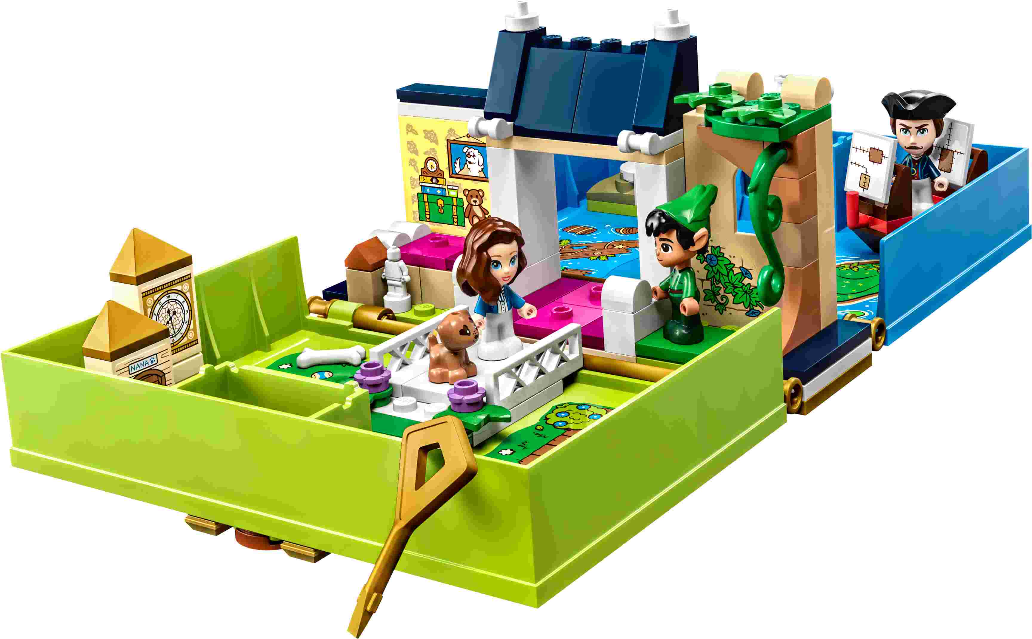 LEGO 43220 Disney Peter Pan & Wendy – Märchenbuch-Abenteuer