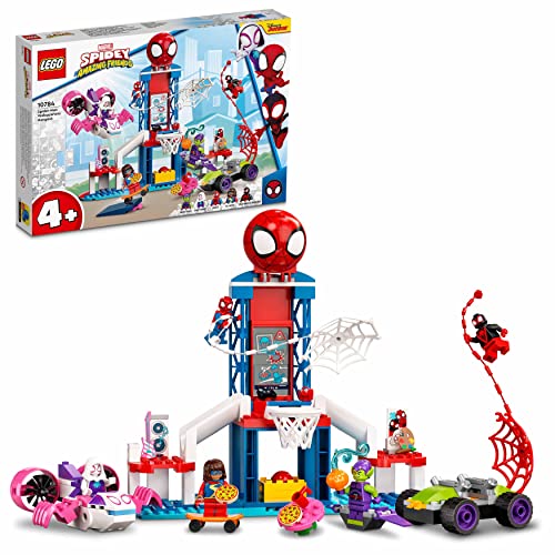 LEGO 10784 Marvel Spidey und Seine Super-Freunde, Spider-Mans Hauptquartier