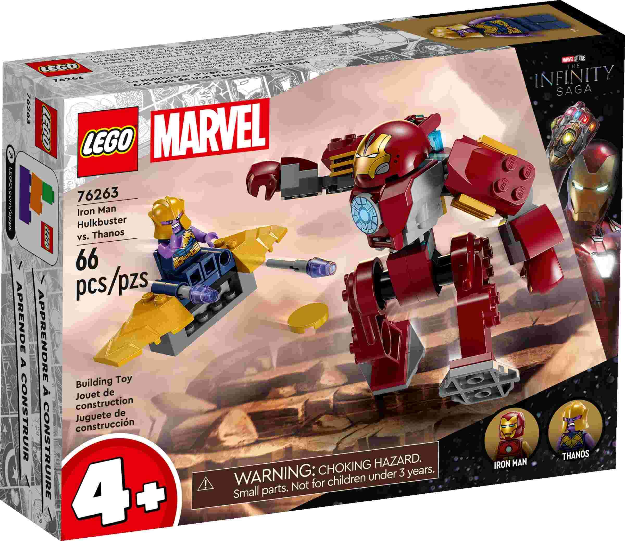 LEGO 76263 Marvel Super Heroes Iron Man Hulkbuster vs. Thanos