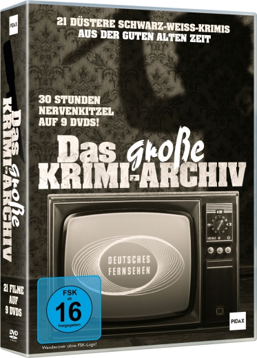 Das große Krimi-Archiv -21 Krimi-Straßenfeger [DVD]