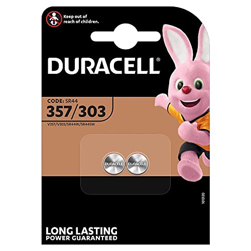 Duracell - Silber Oxid Typ 357/303, 1,5 V