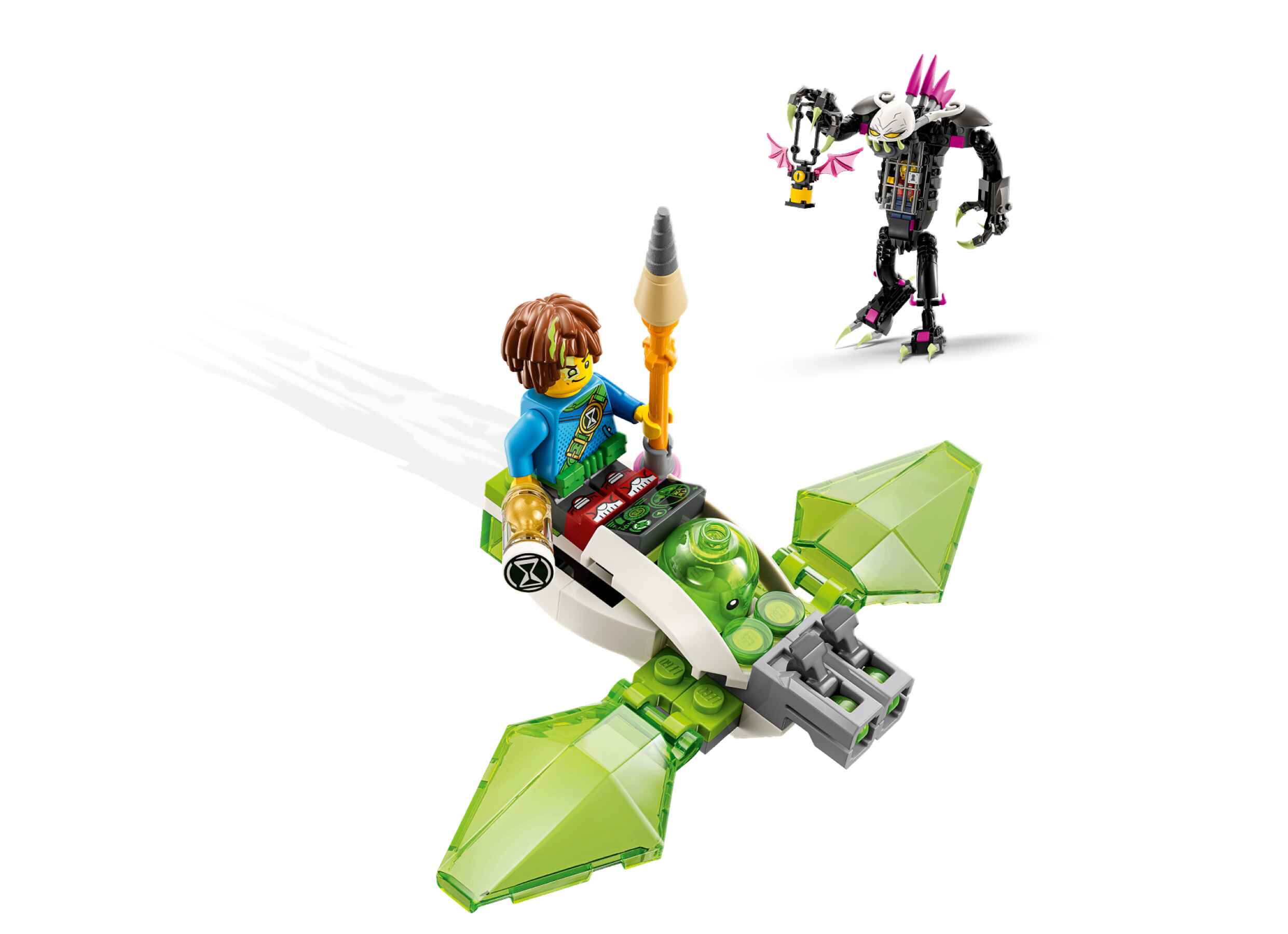 LEGO 71455 DREAMZzz Der Albwärter, voll bewegliche Figur, 2 Minifiguren