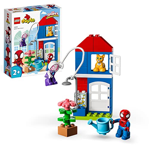 LEGO 10995 DUPLO Marvel Spider-Mans Haus, Spidey, Ghost-Spider und Katze Bootsie
