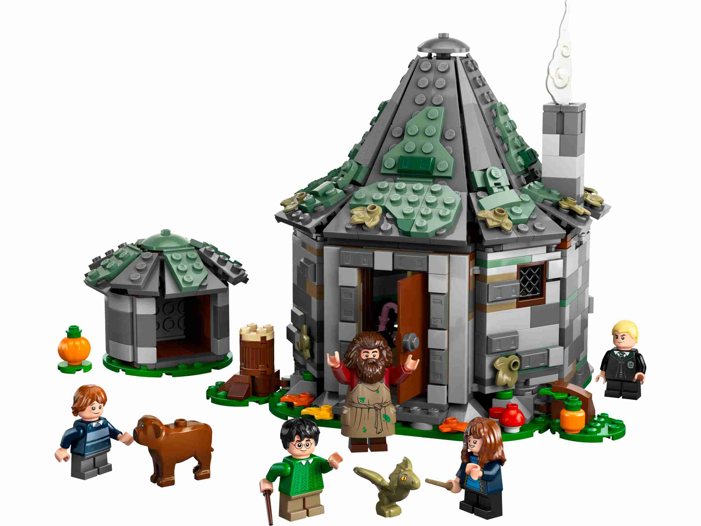 LEGO 76428 Harry Potter Hagrids Hütte: Ein unerwarteter Besuch, 7 Charaktere