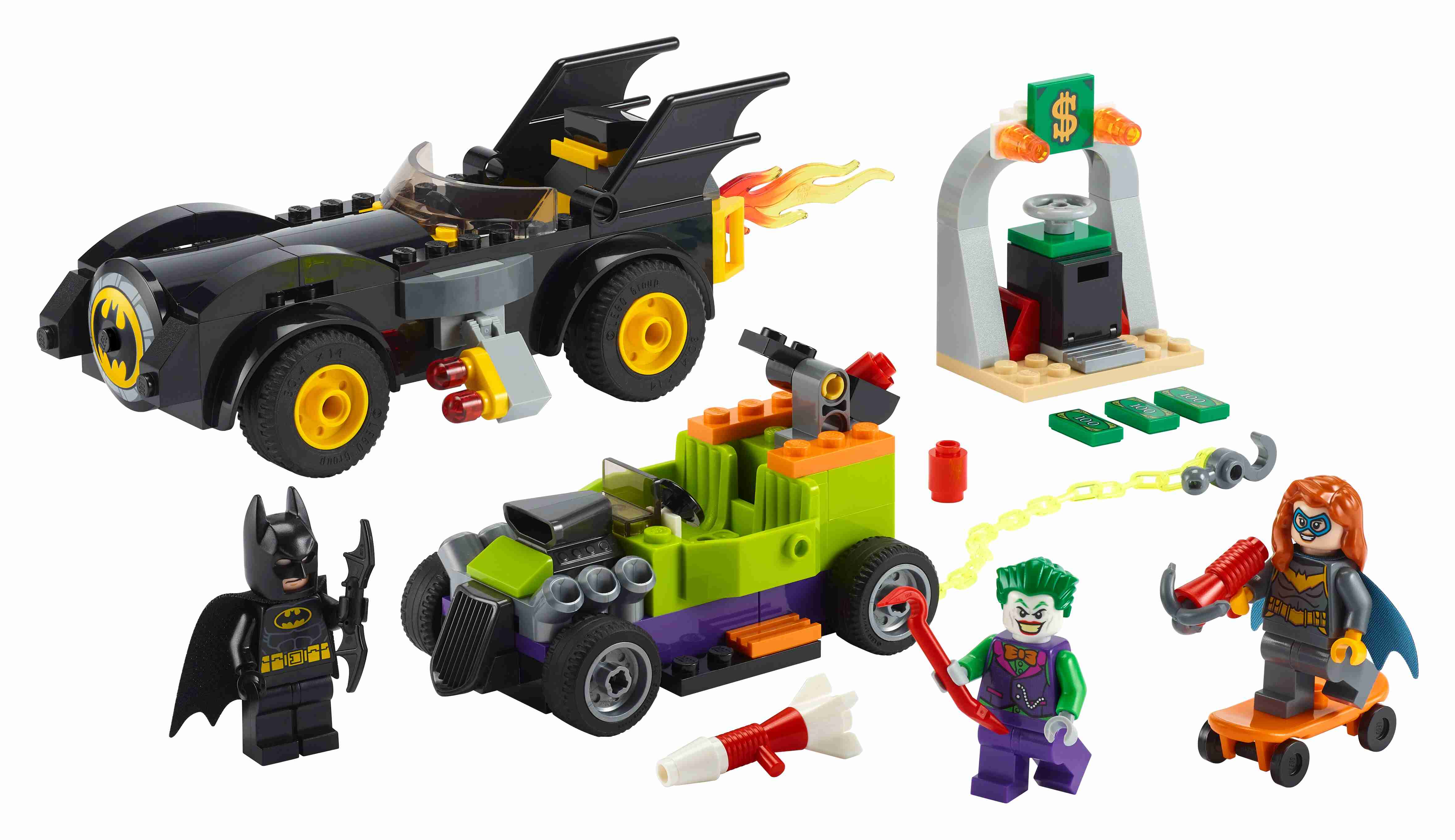 LEGO 76180 DC Batman vs. Joker: Verfolgungsjagd im Batmobil, Autos u Superhelden