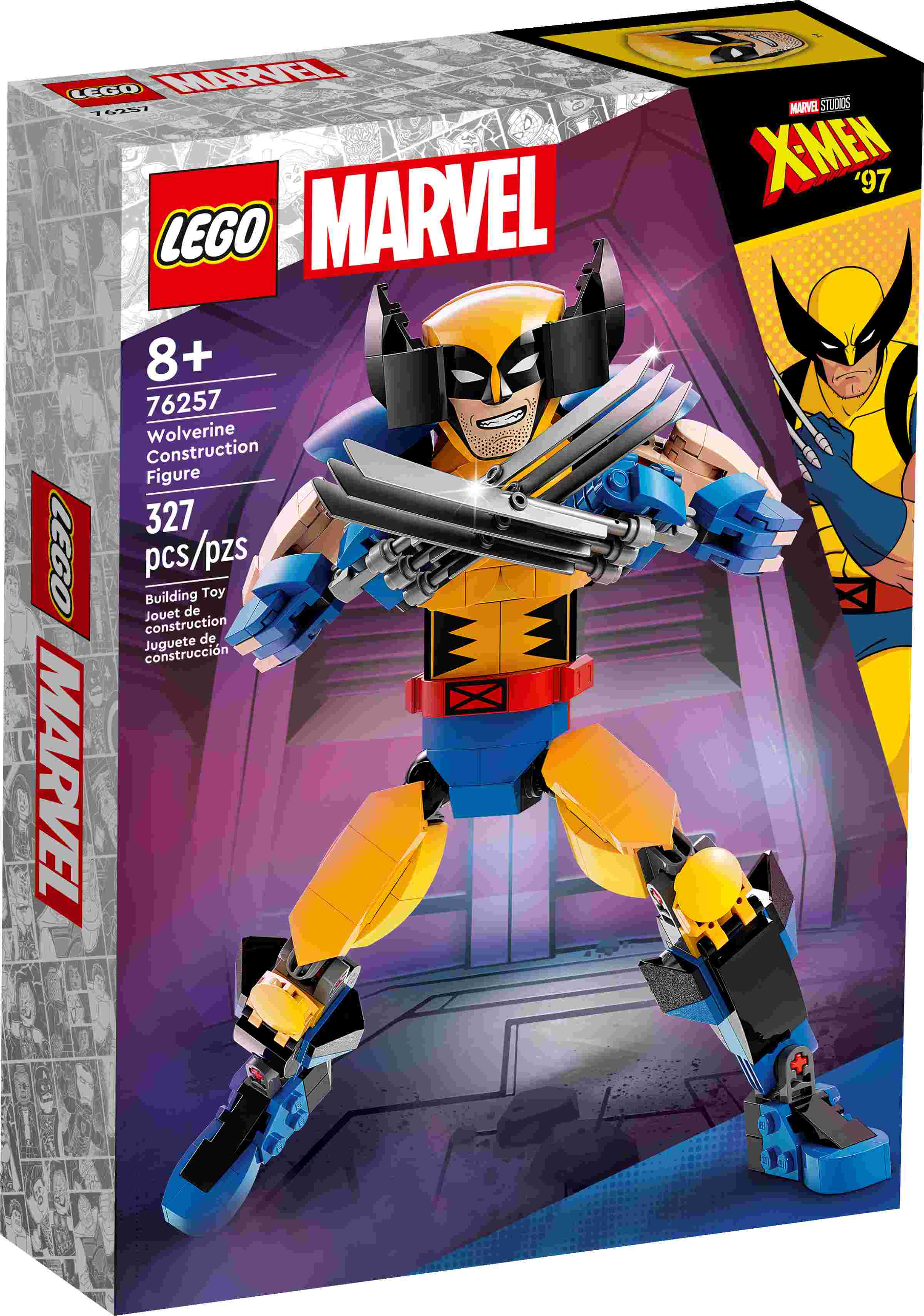 LEGO 76257 Marvel Wolverine Baufigur, voll beweglich, X-Men