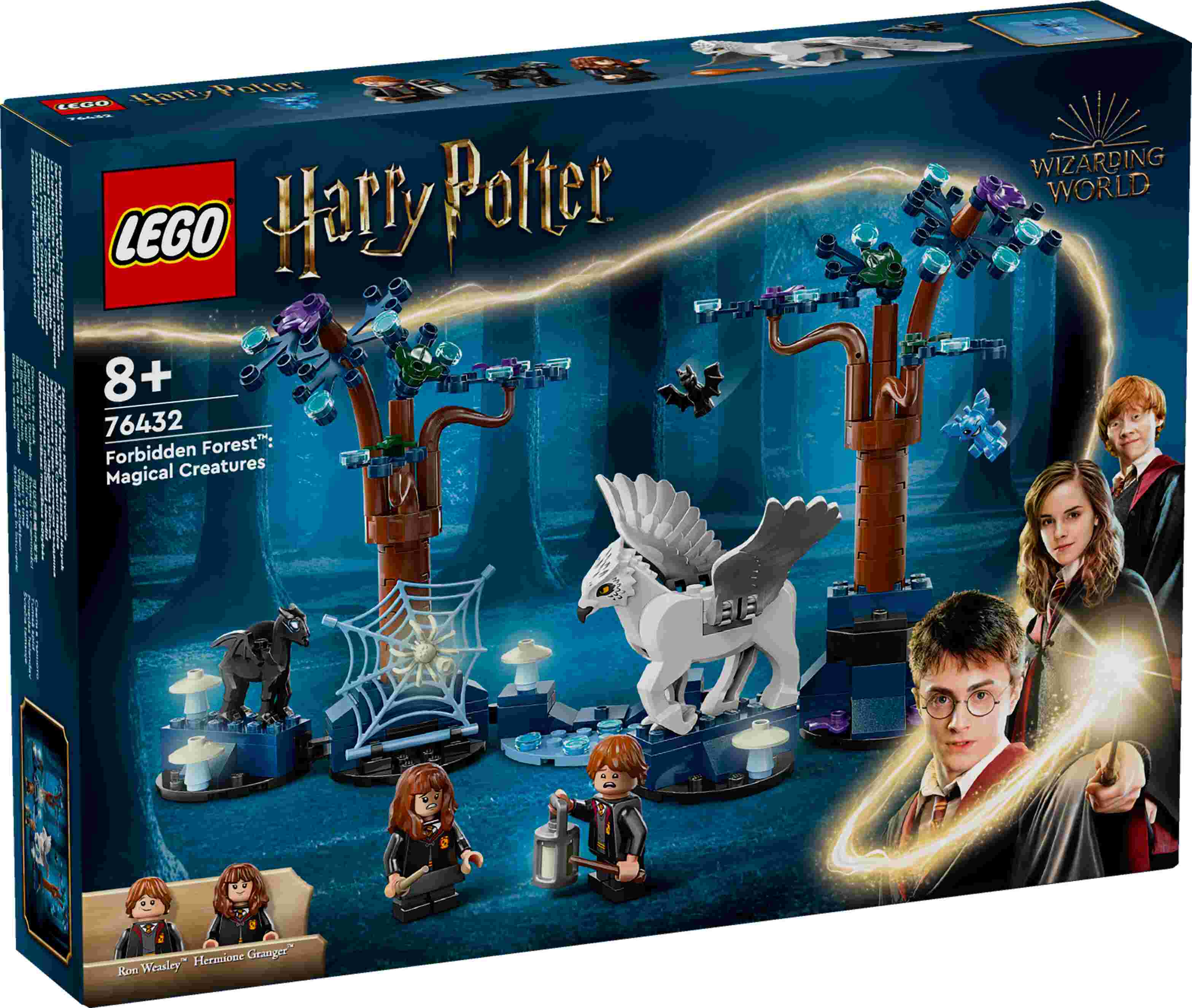 LEGO 76432 Harry Potter Der verbotene Wald: Magische Wesen, 5 Figuren