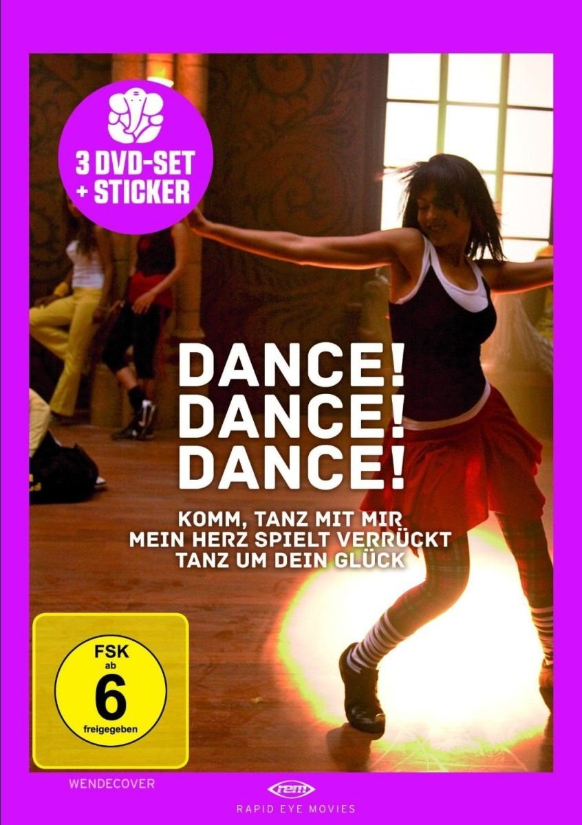 Dance! Dance! Dance! - 3 DVD-Set + Sticker