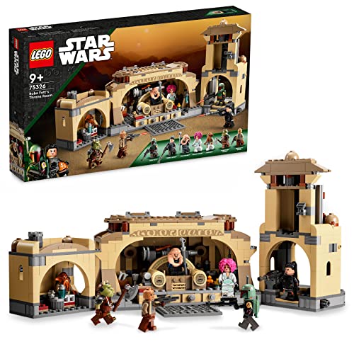 LEGO 75326 Star Wars Boba Fetts Thronsaal zum Bauen mit Palasts von Jabba 