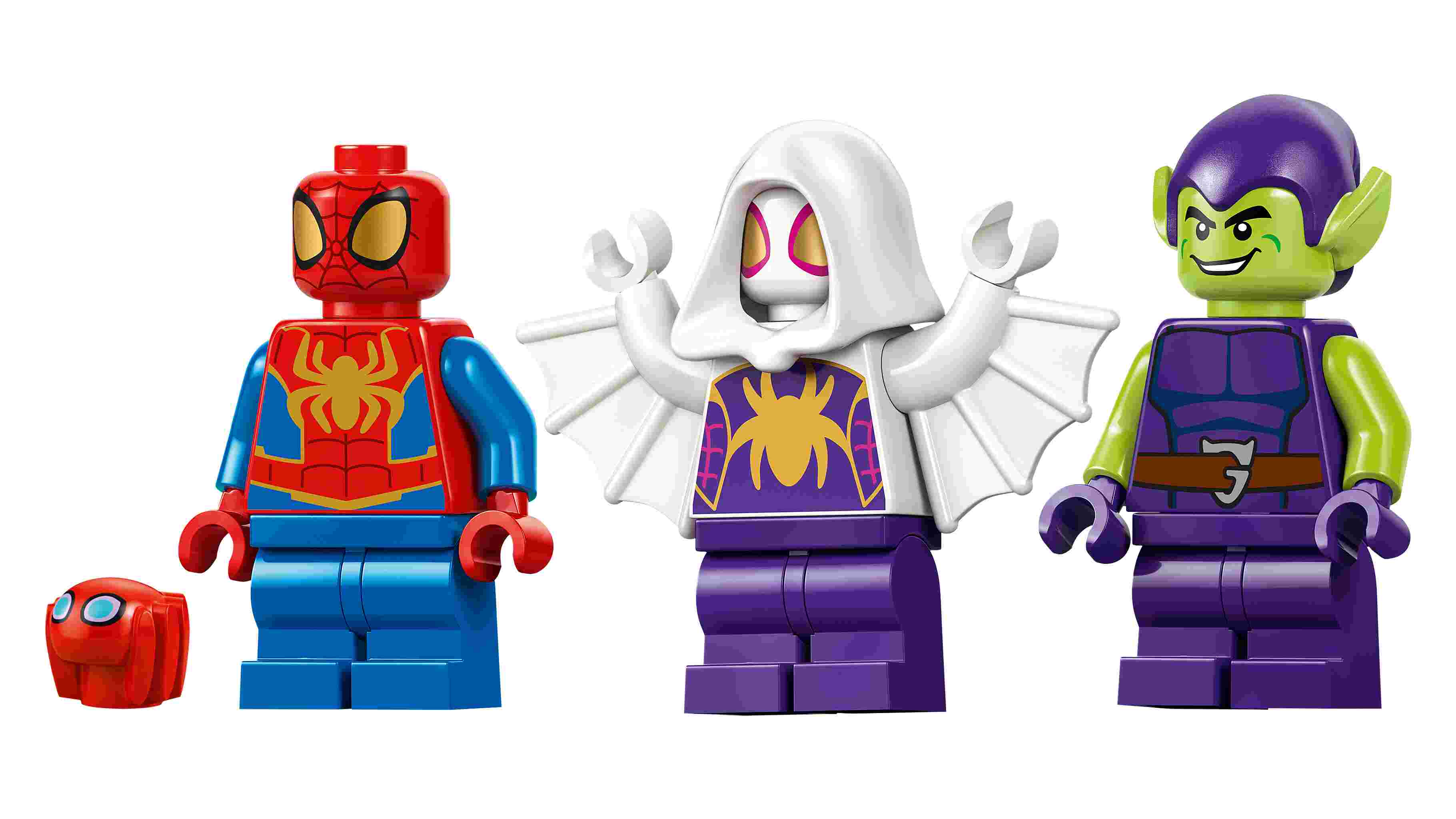 LEGO 10793 Marvel Spidey vs. Green Goblin, Spidey, Green Goblin und Ghost-Spider