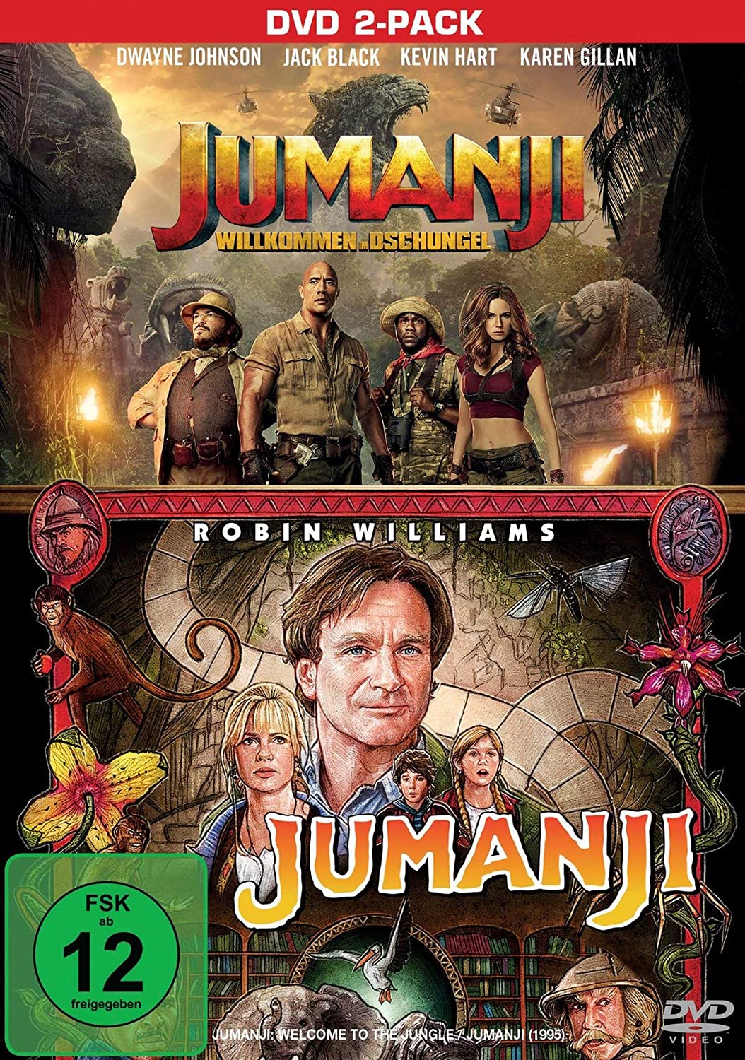 Jumanji + Jumanji - Willkommen im Dschungel