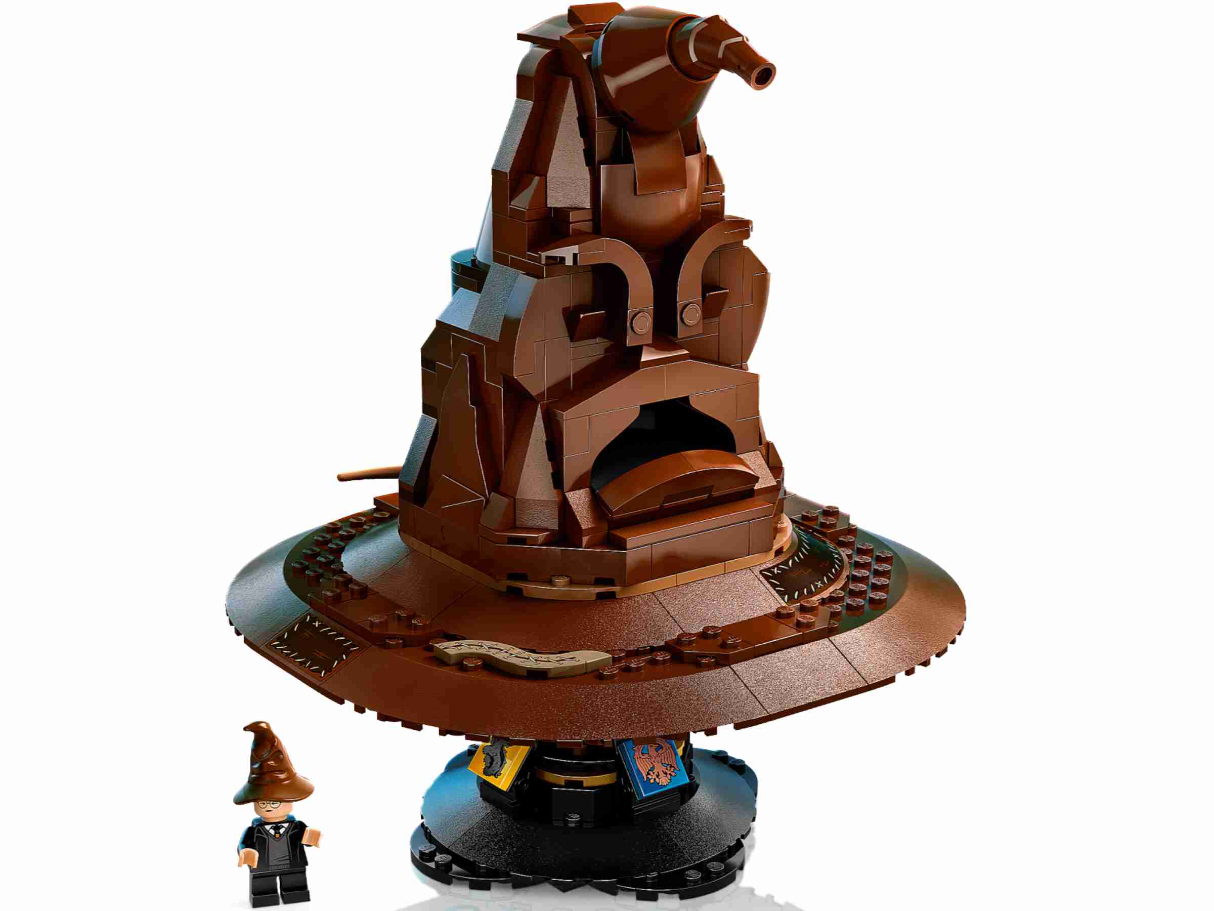 LEGO 76429 Harry Potter Der Sprechende Hut, Geräuschstein, Harry Potter Figur