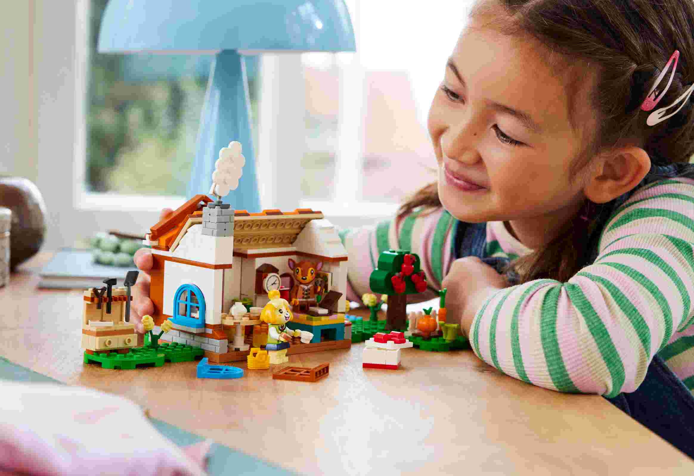 LEGO 77049 Animal Crossing Besuch von Melinda, Minifiguren Melinda und Fatima 