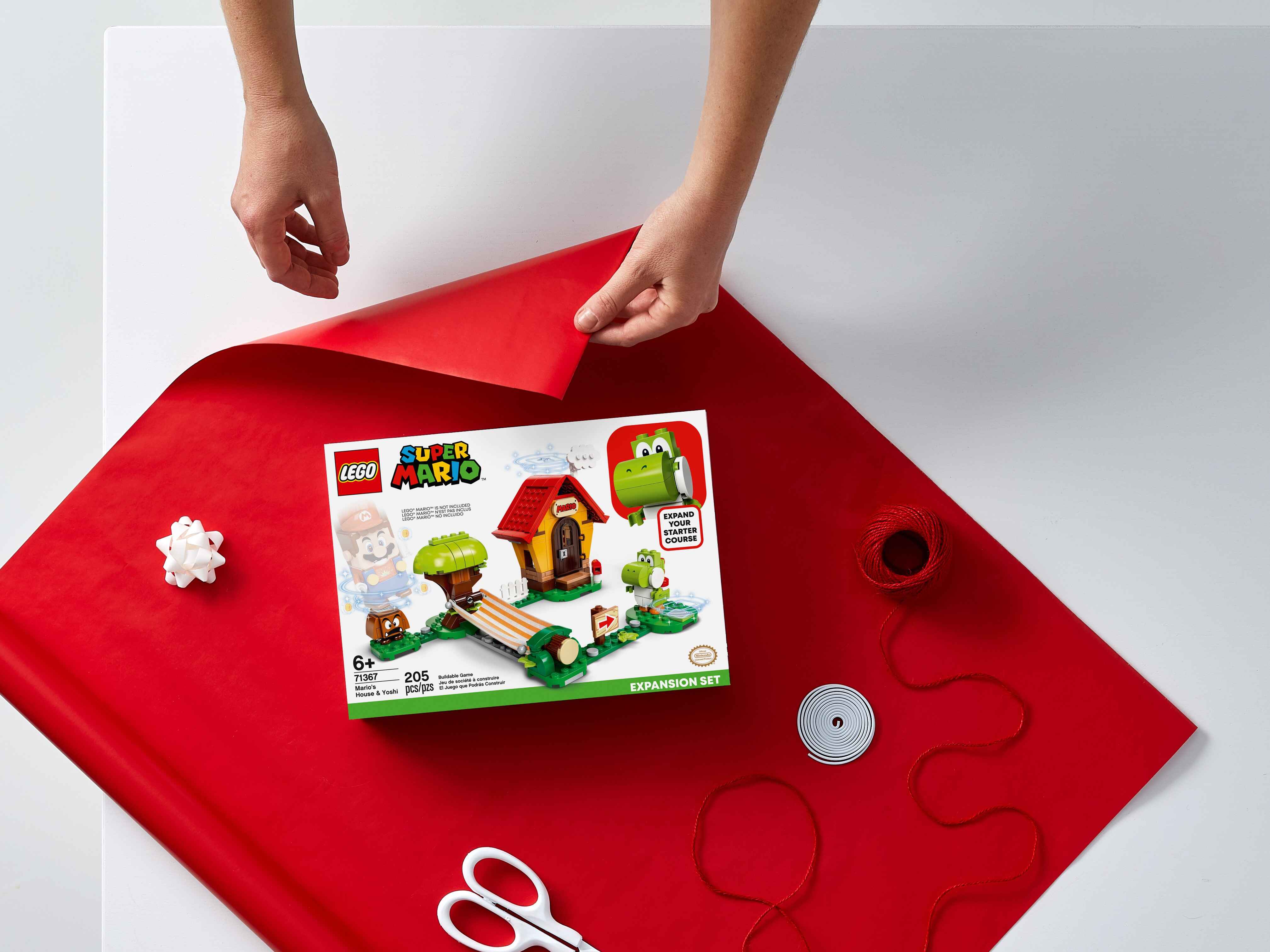 LEGO 71367 Super Mario Marios Haus und Yoshi – Erweiterungsset, Bauspiel