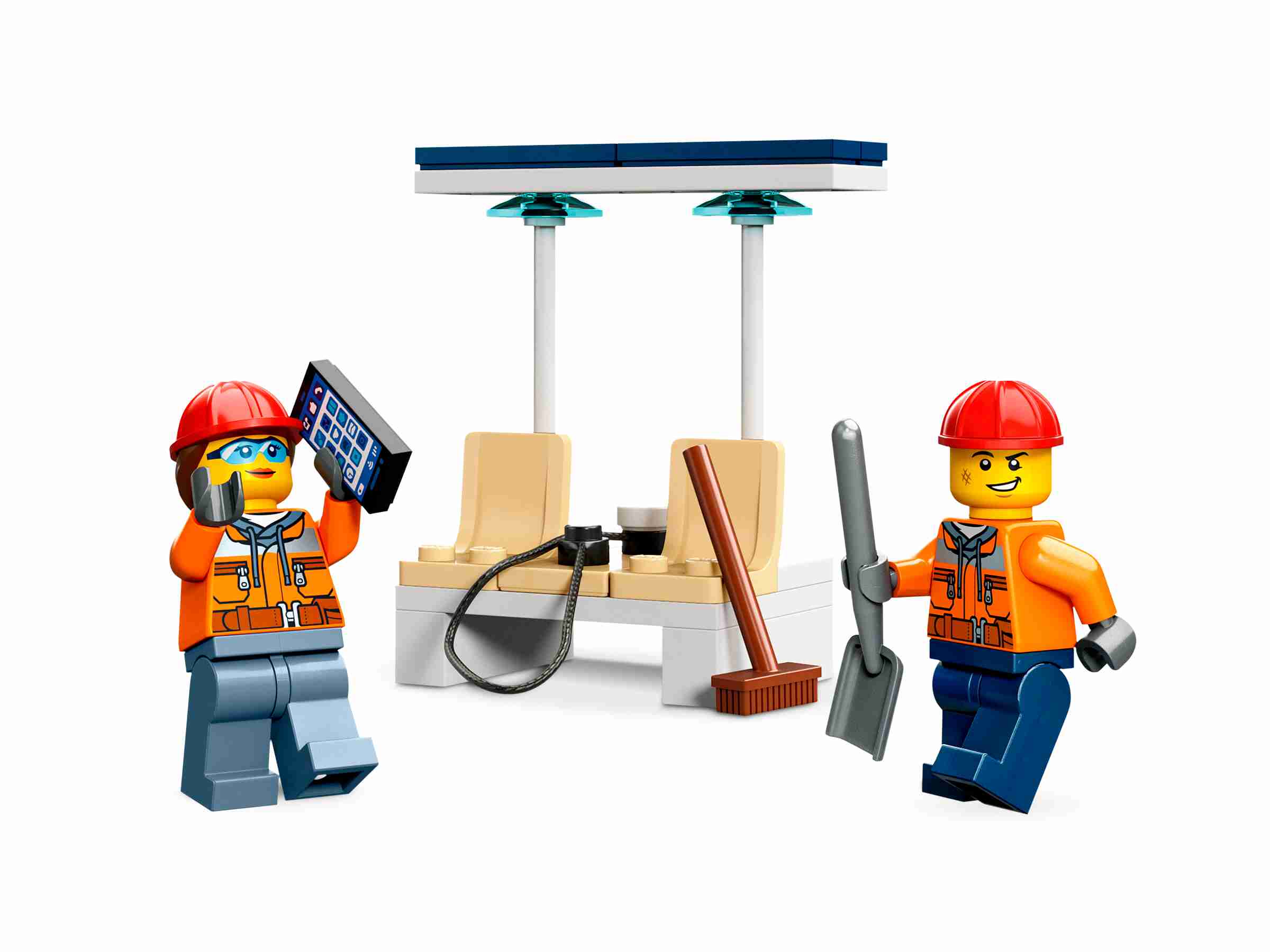 LEGO 60385 City Radlader, austauschbaren Anbaugeräten, Starken Fahrzeuge