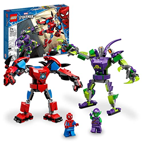 TBD-LEGO 76219 Marvel Super Heroes Spider-Mans und Green Goblins Mech-Duell