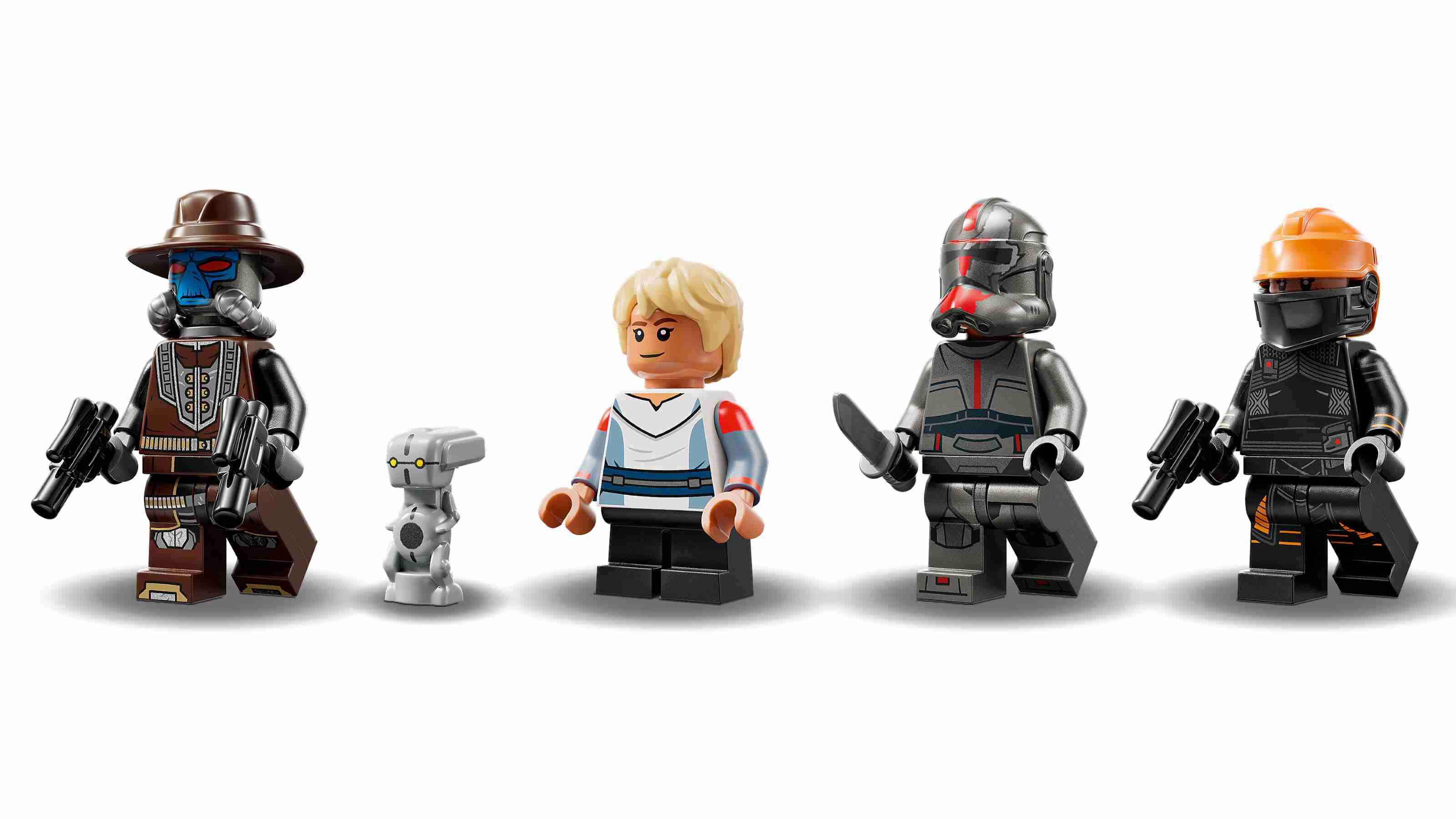 LEGO 75323 Star Wars Die Justifier, 4 Minifiguren, Droide Todo 360