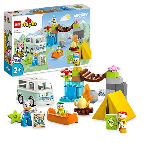LEGO 10997 DUPLO Camping-Abenteuer, Daisy Duck und Tick, Trick und Track