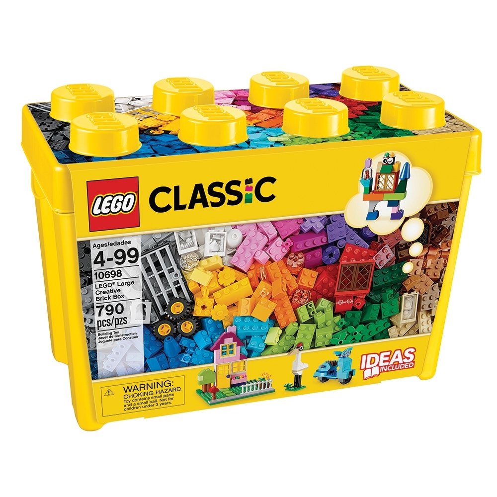 LEGO 10698 Classic Große Bausteine-Box mit 33 verschiedenen Farben