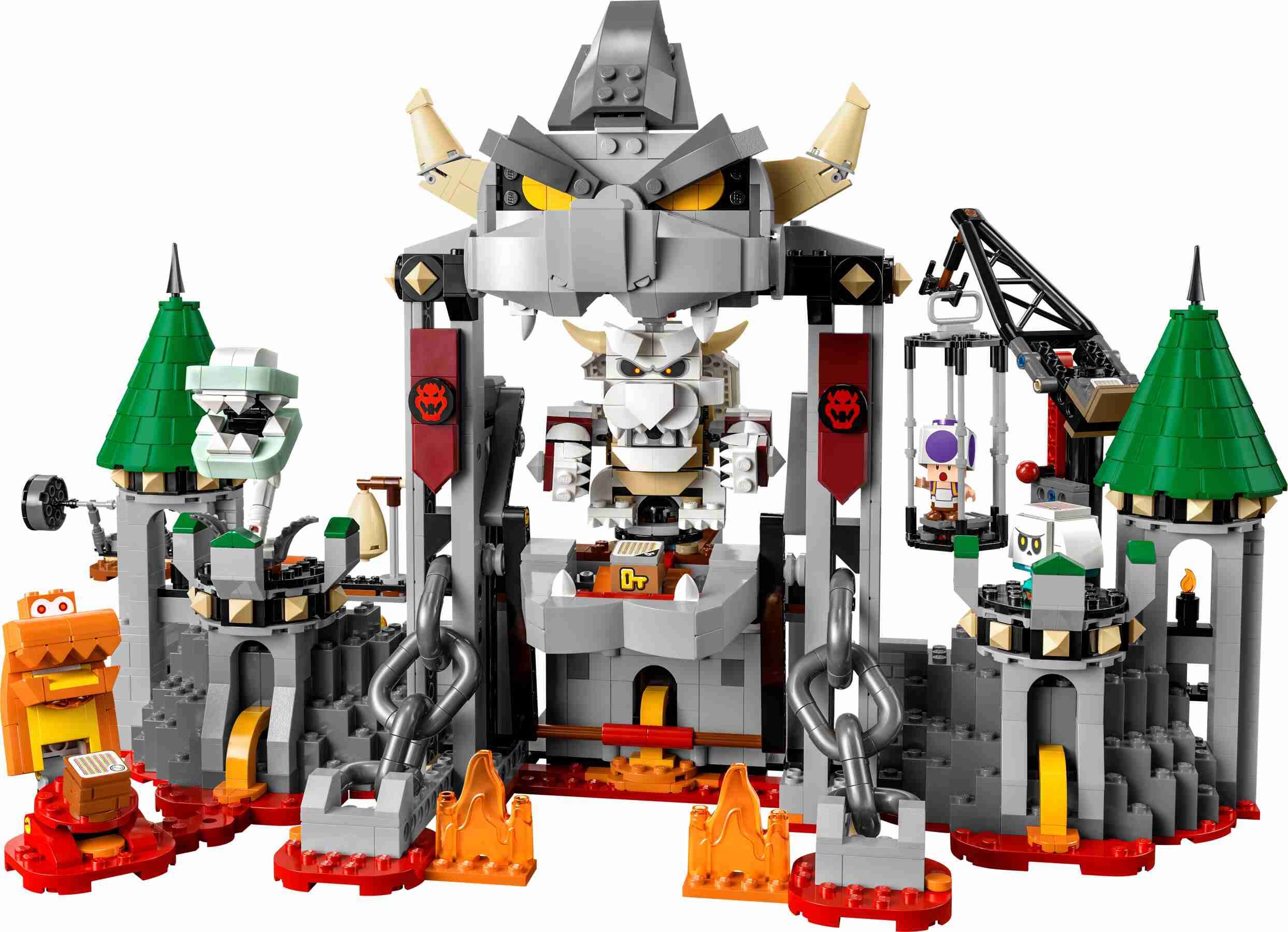 LEGO 71423 Super Mario Knochen-Bowsers Festungsschlacht – Erweiterungsset