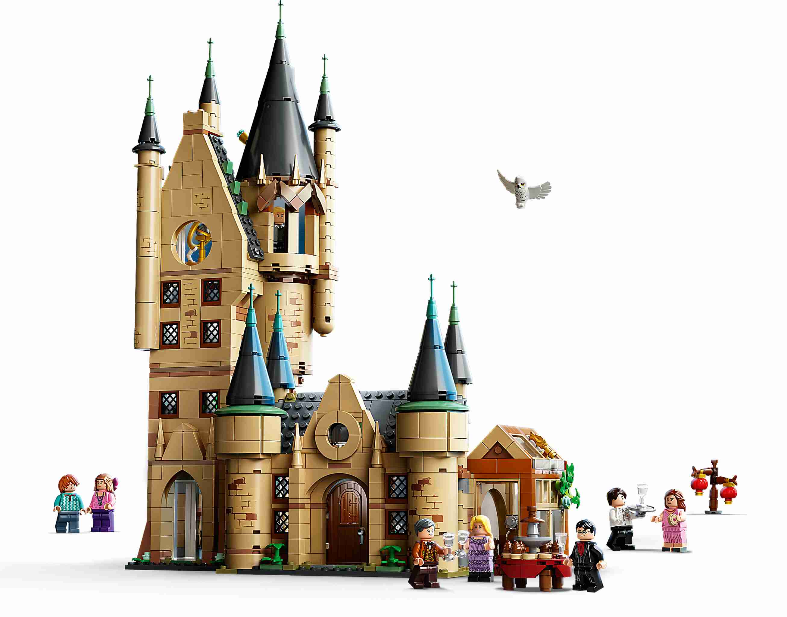 LEGO 75969 Harry Potter Hogwarts Astronomie Tower, magische Action-Minifiguren