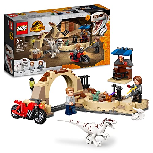 TBD- LEGO 76945 Jurassic World Atrociraptor: Motorradverfolgungsjagd