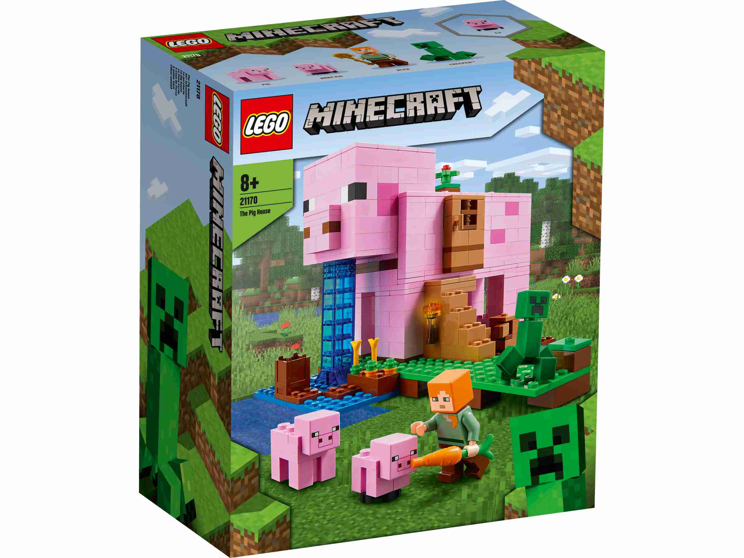 LEGO Minecraft 21177 pas cher, L'embuscade du Creeper