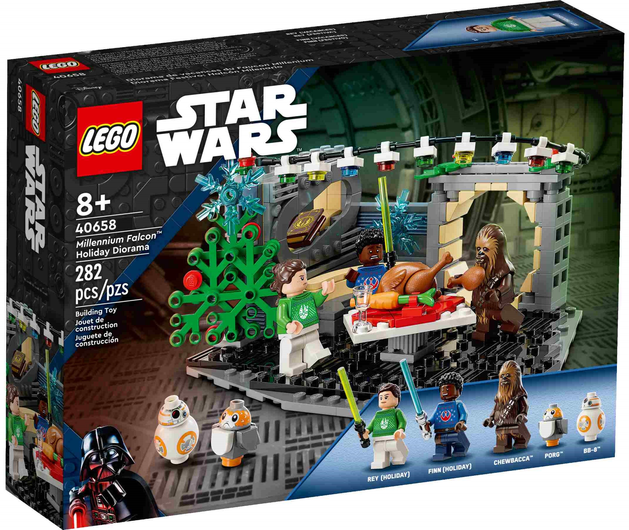 LEGO 40658 Star Wars Millennium Falcon – Weihnachtsdiorama