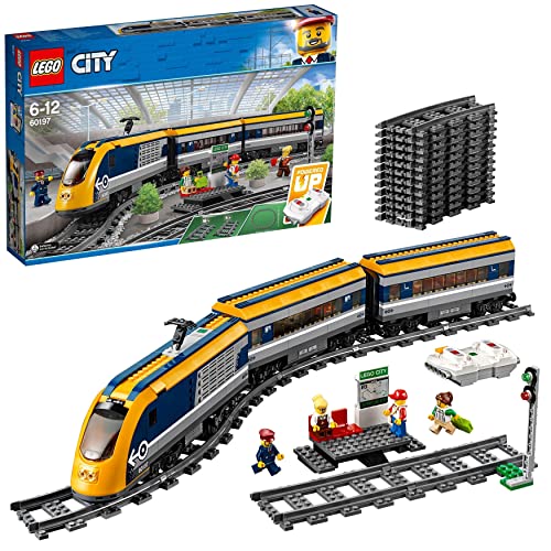 LEGO 60197 City Personenzug, batteriebetriebenem Motor, mit Bluetooth-Verbindung