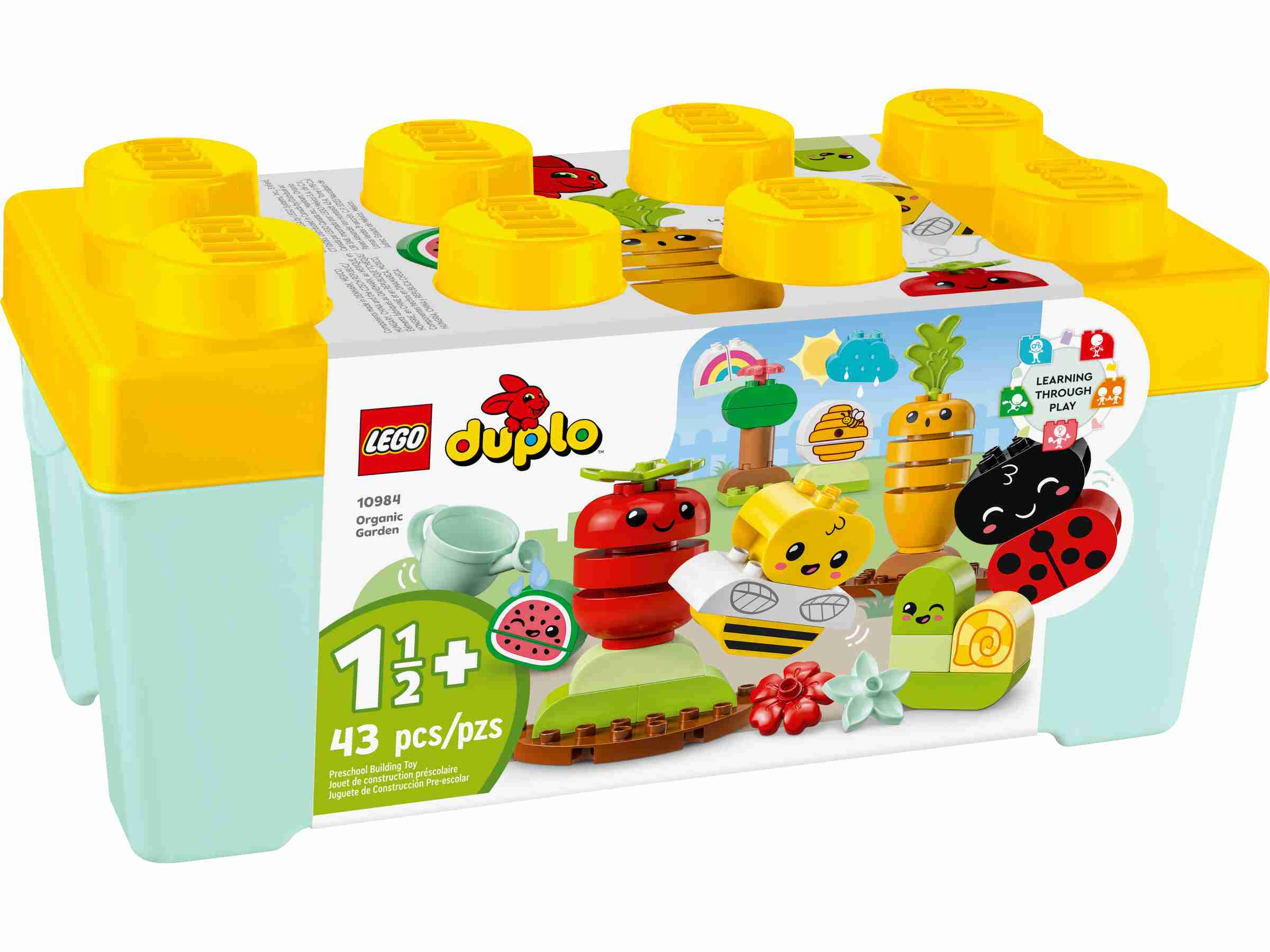 LEGO 10984 DUPLO My First Biogarten, Pflanzen, Tiere und Wettersteine