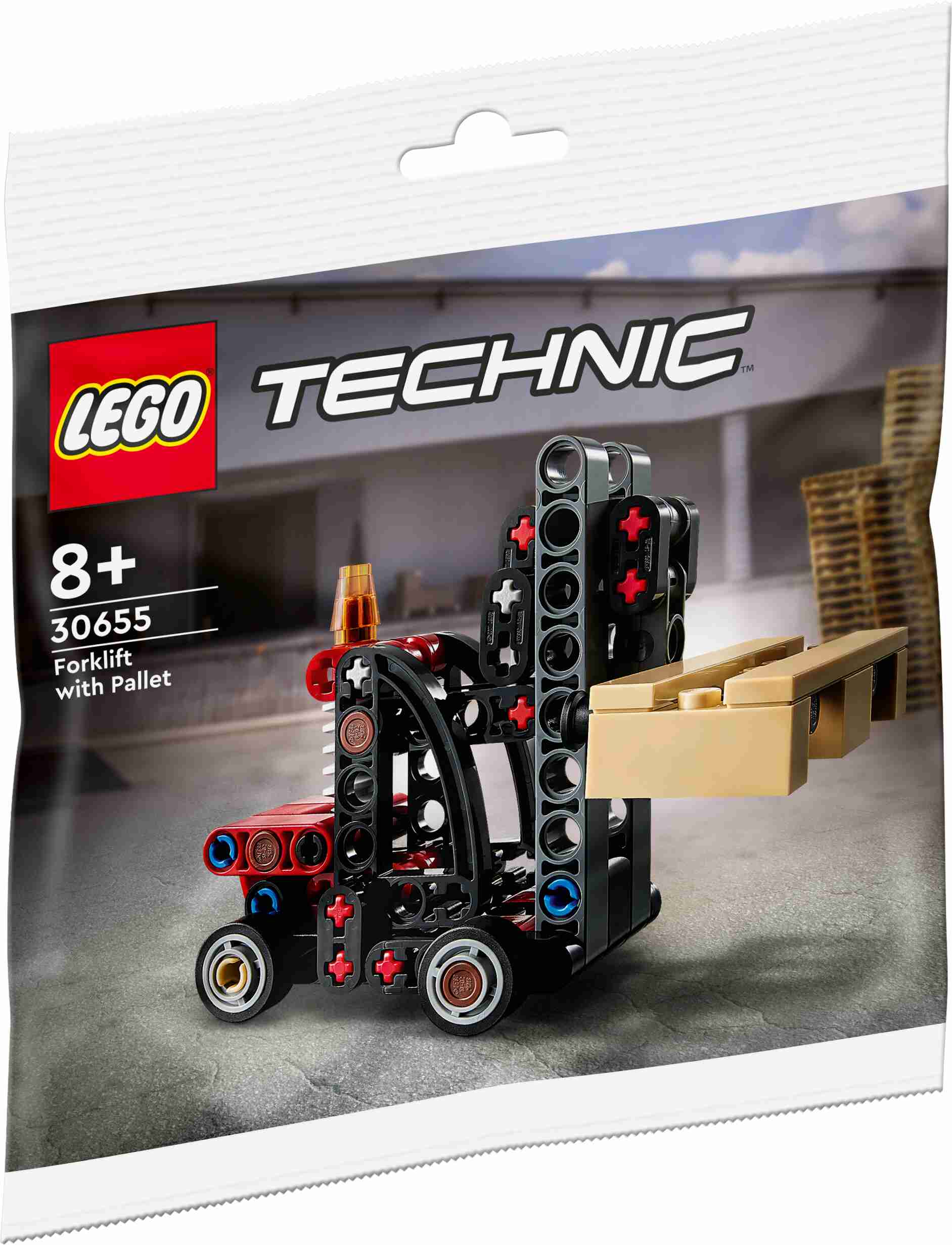 LEGO 30655 Technic Gabelstapler mit Palette