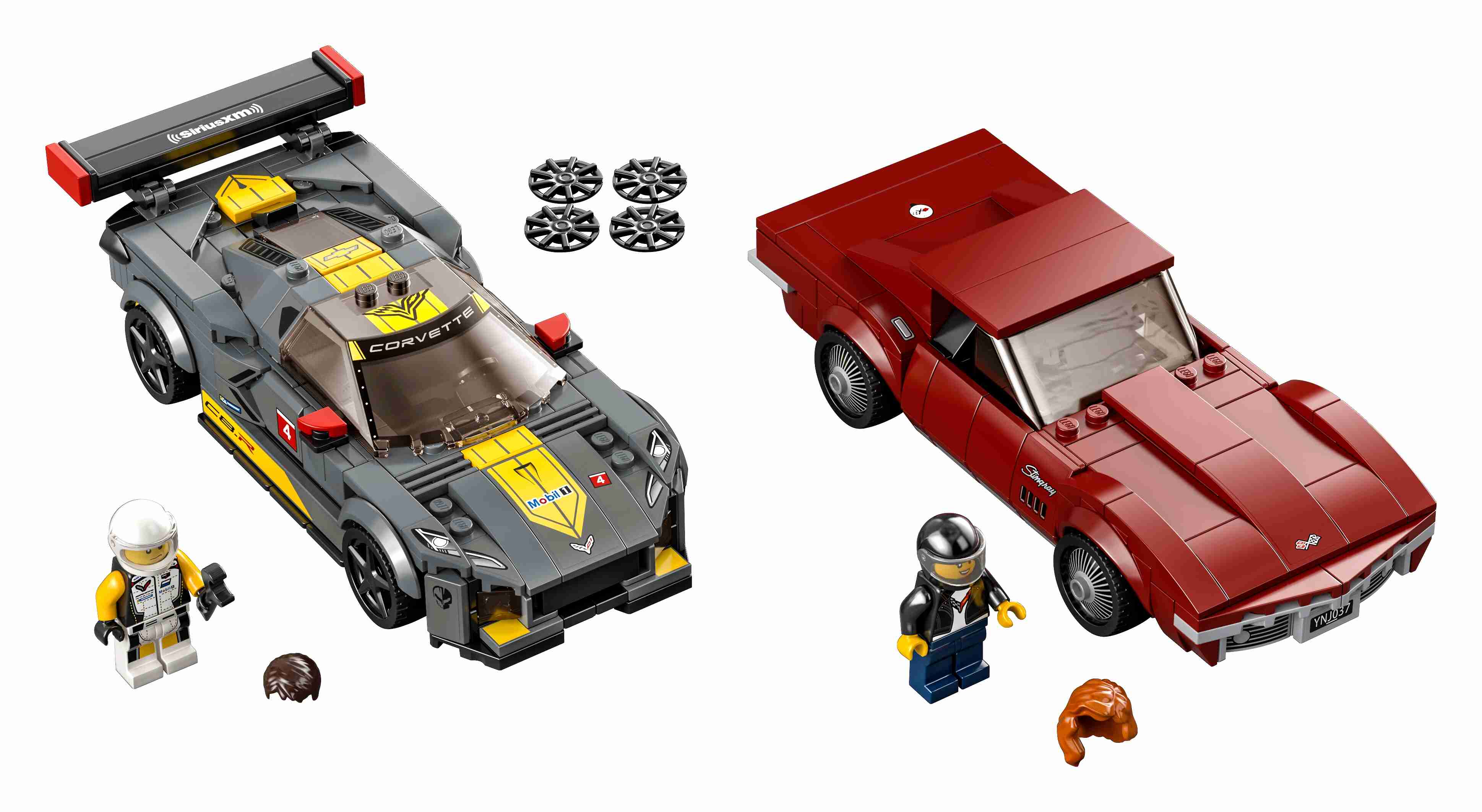 LEGO 76903 Speed Champions Chevrolet Corvette C8.R & 1968 Chevrolet Corvette